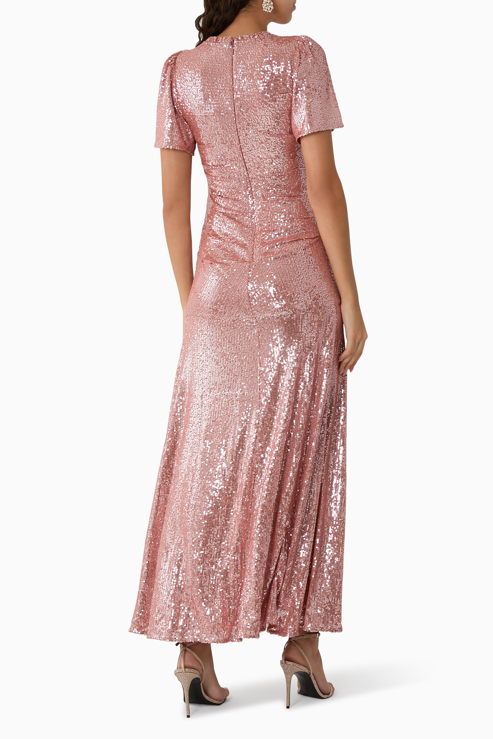 Valentina Round Neck Gown