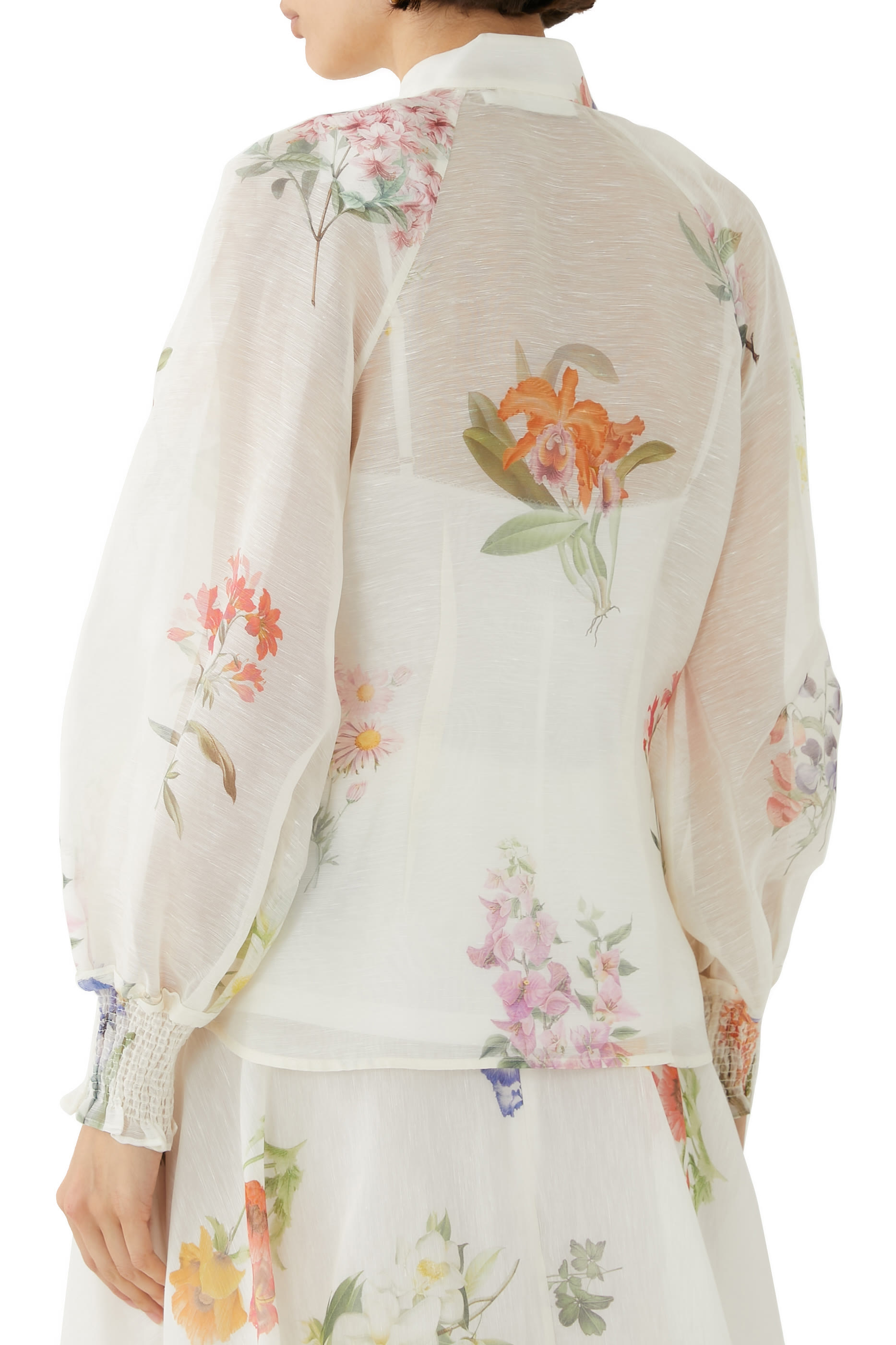 Natura Floral Print Blouse