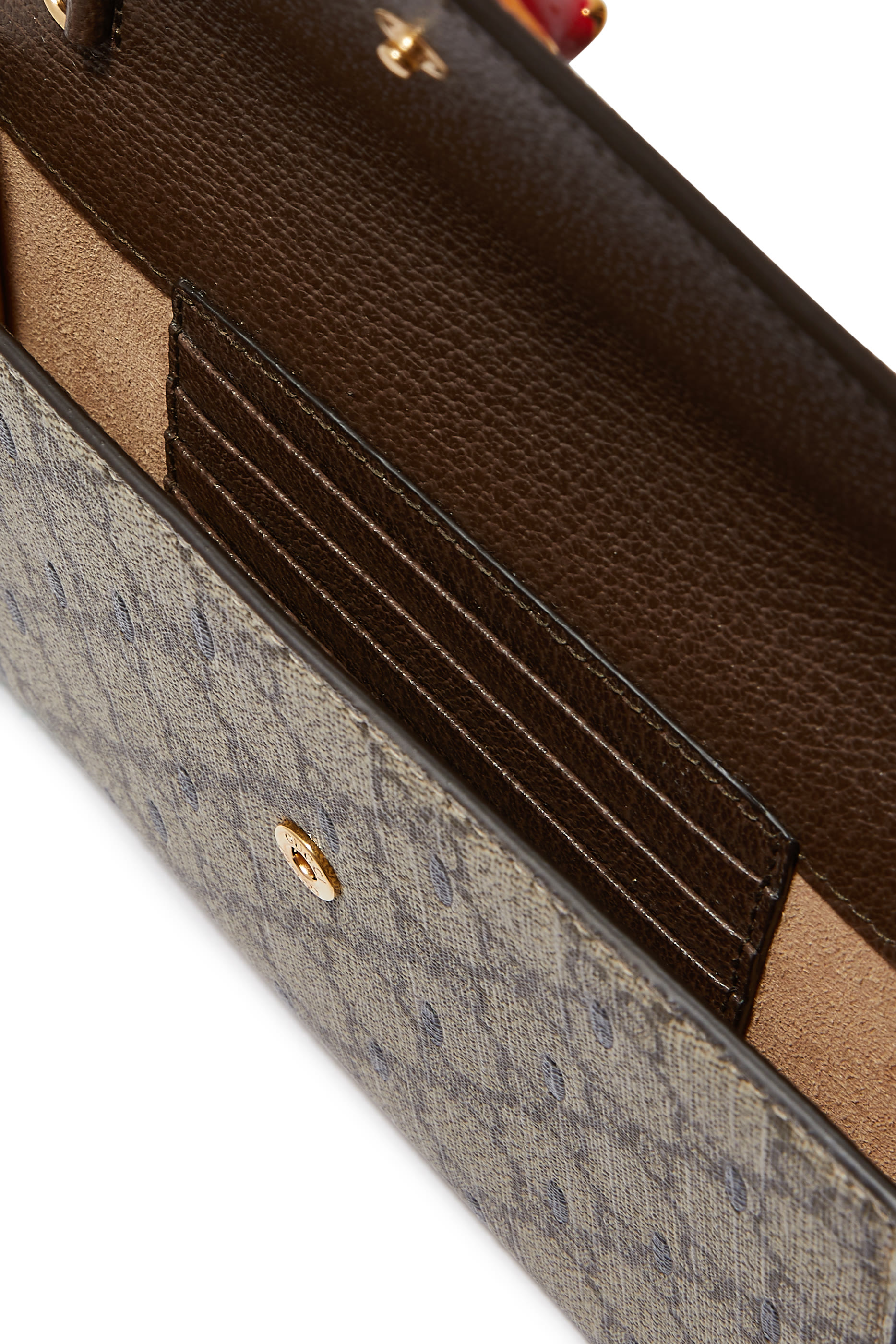 Mini Bag with Double G Strawberry