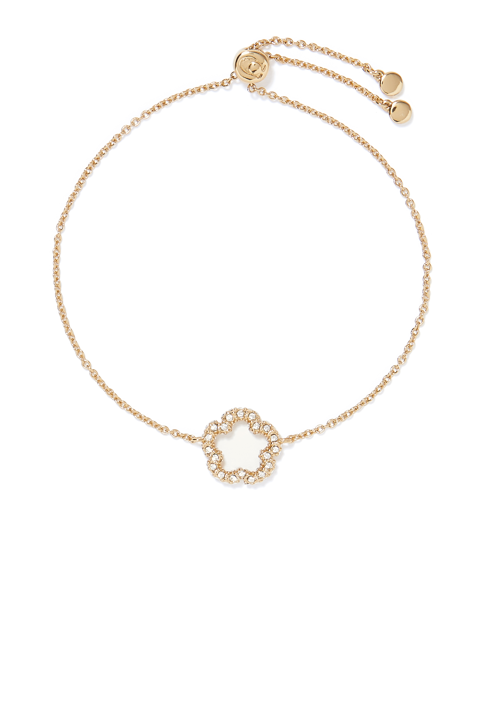 Pave Tearose Slider Bracelet