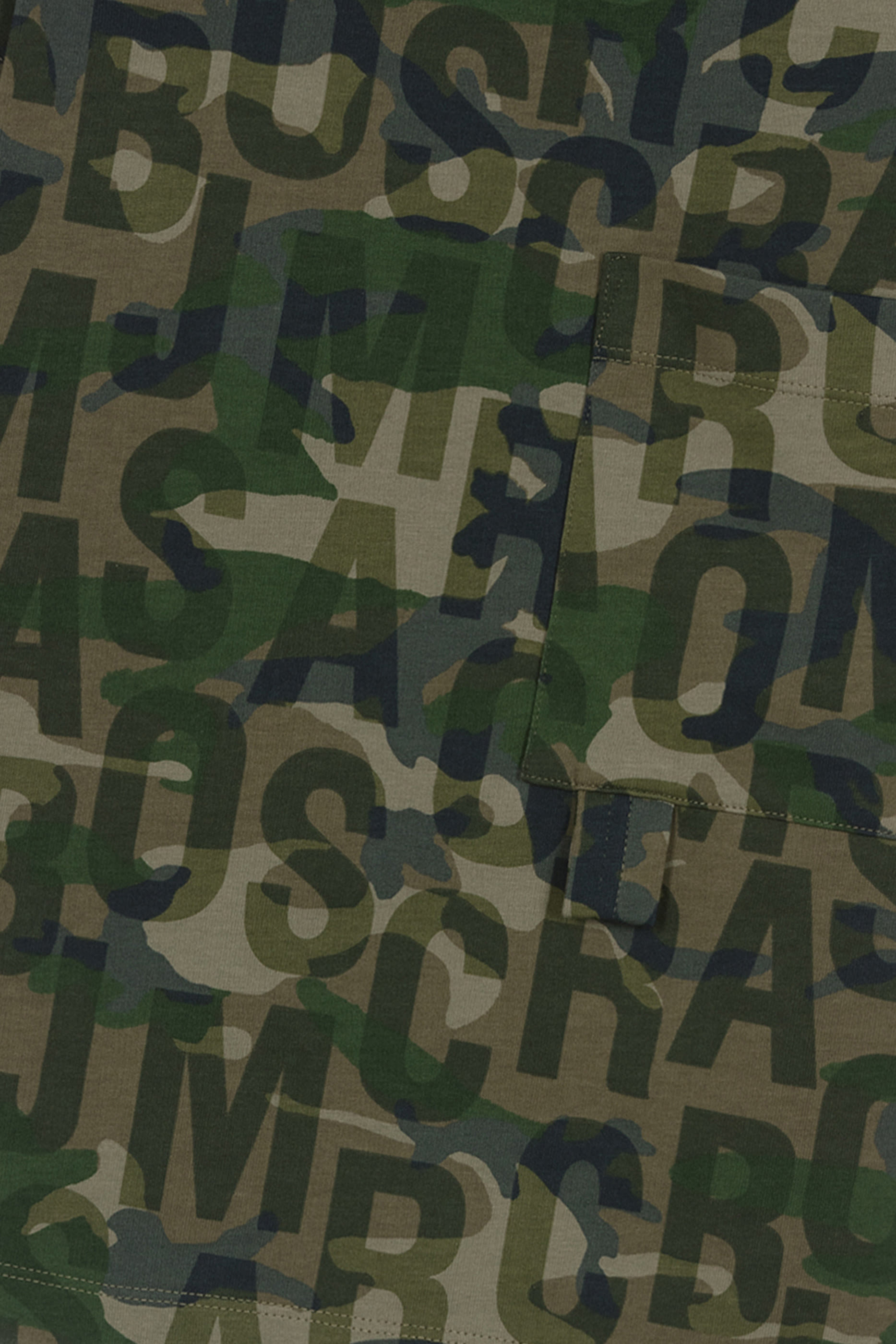 Kids Camouflage Printed T-Shirt