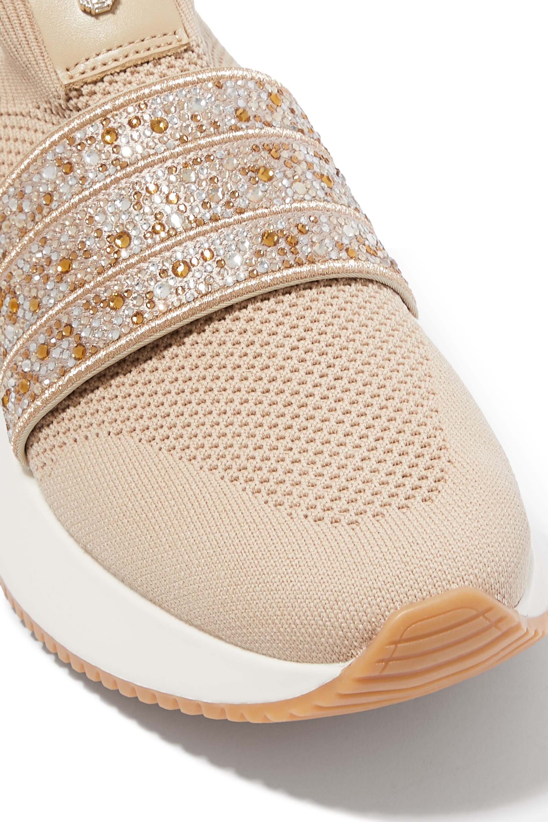 Carvela Flare Sparkle Slip On Sneakers