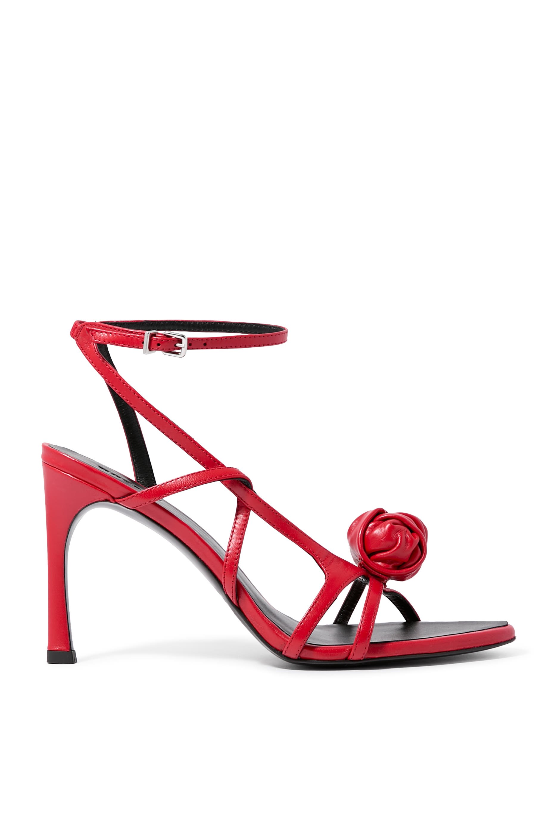 Leather Knot 95 Sandals