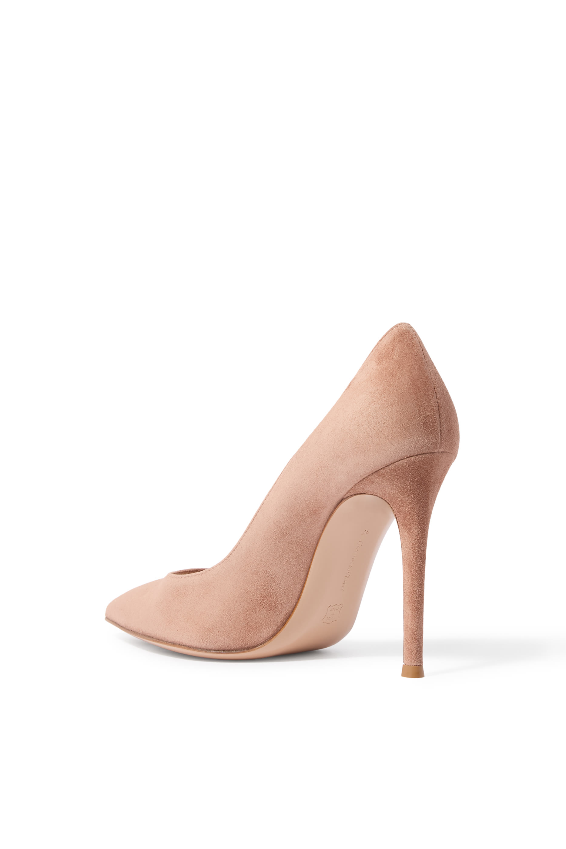 Gianvito 105 Pumps in Suede Leather
