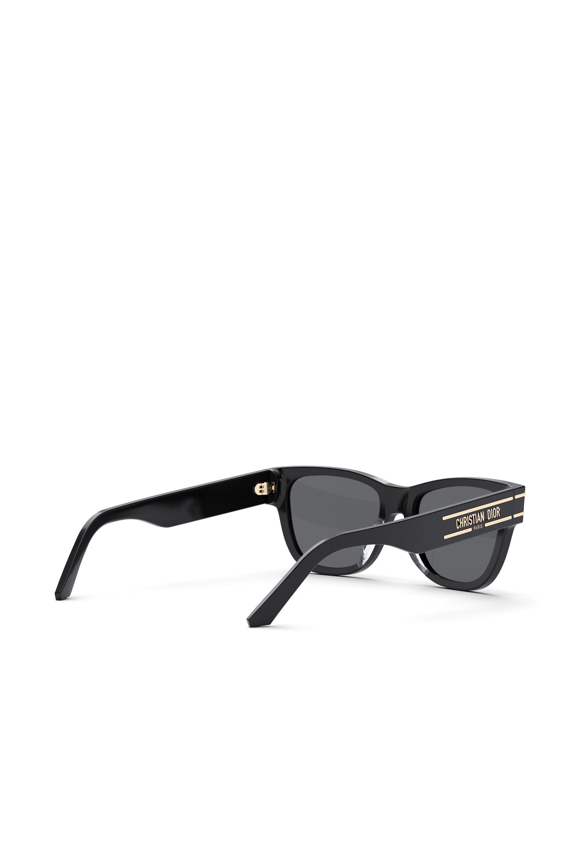 DiorSignature Black Rectangular Sunglasses