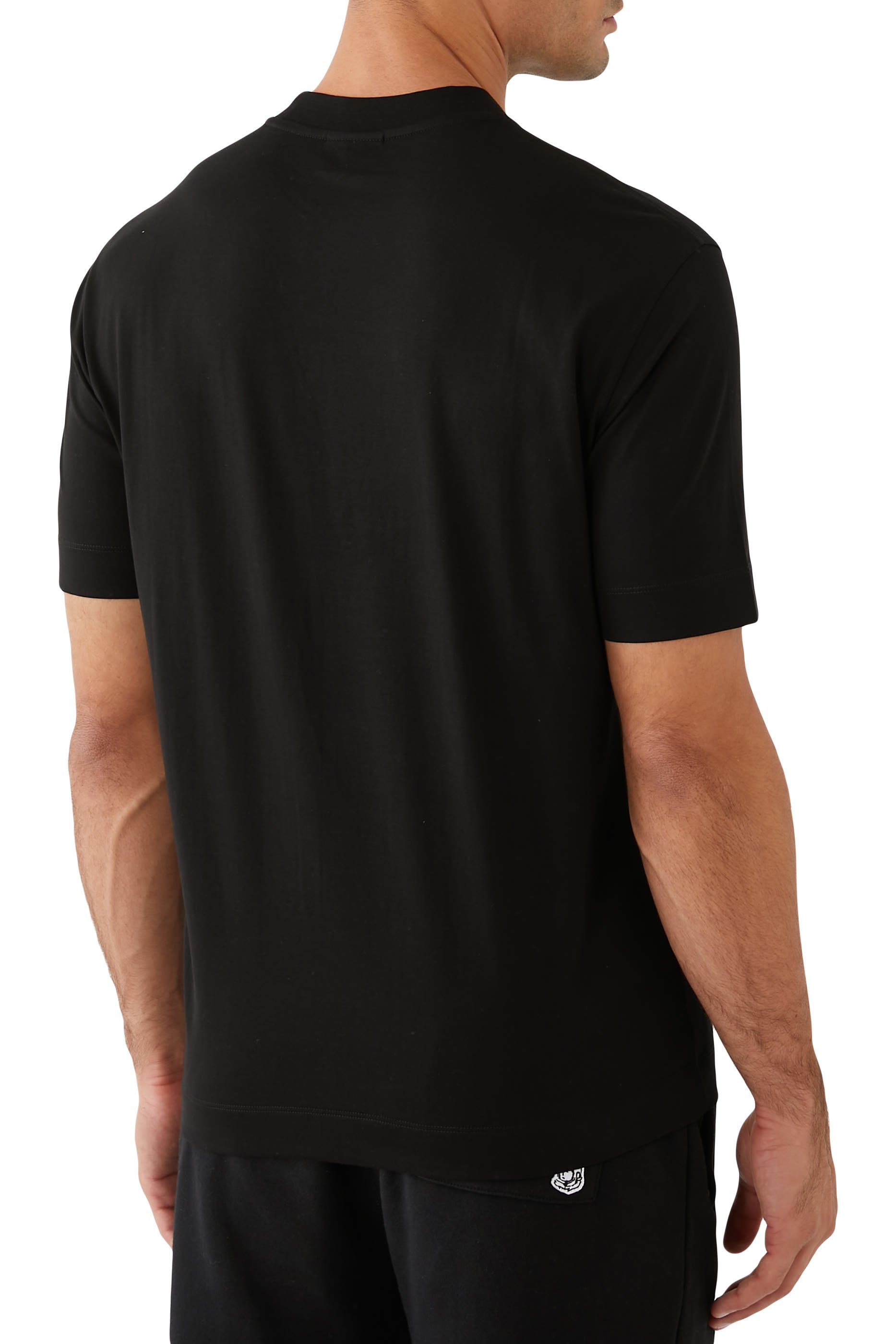 Micro EA Text Logo T-Shirt