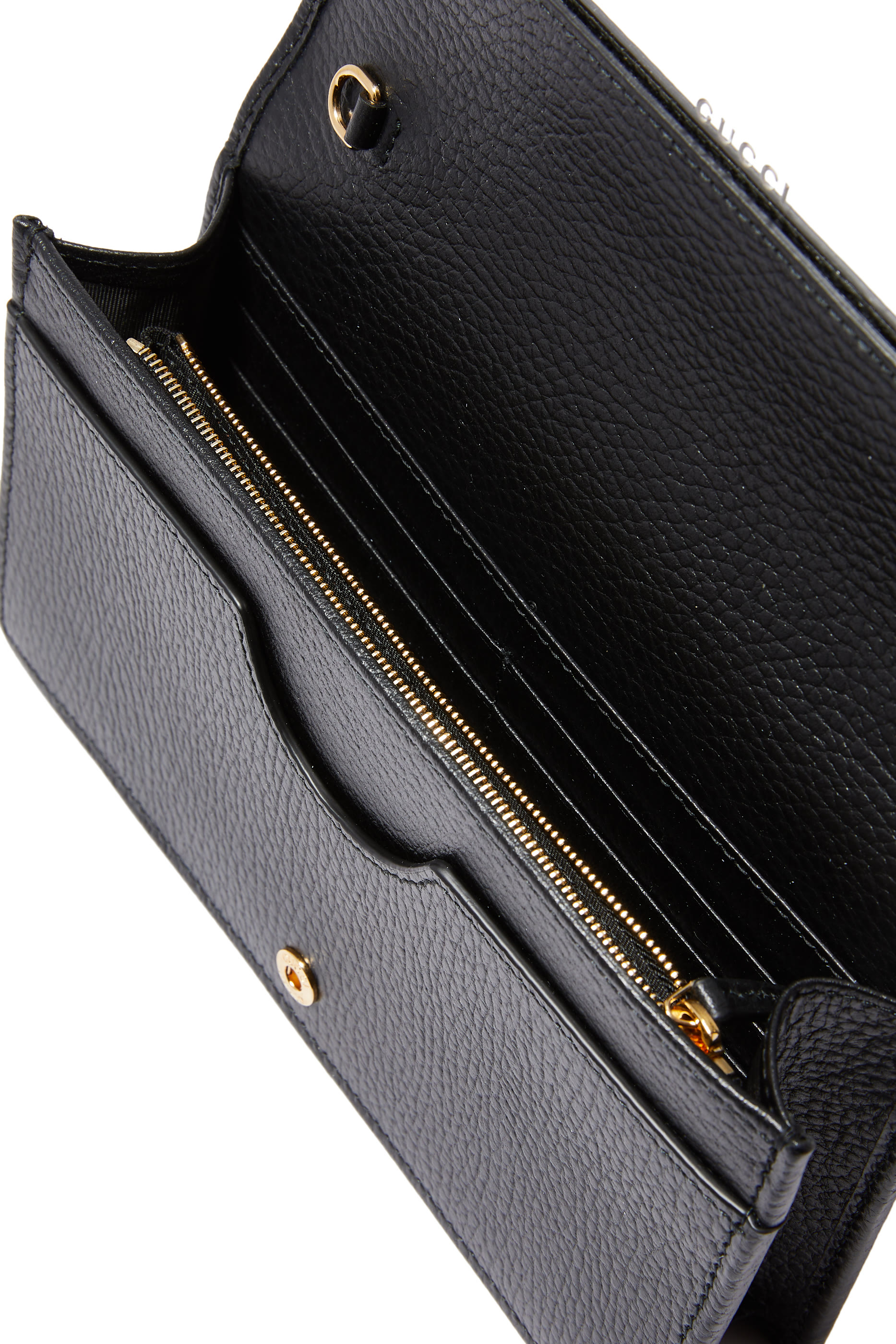 GG Marmont Leather Mini Chain Bag