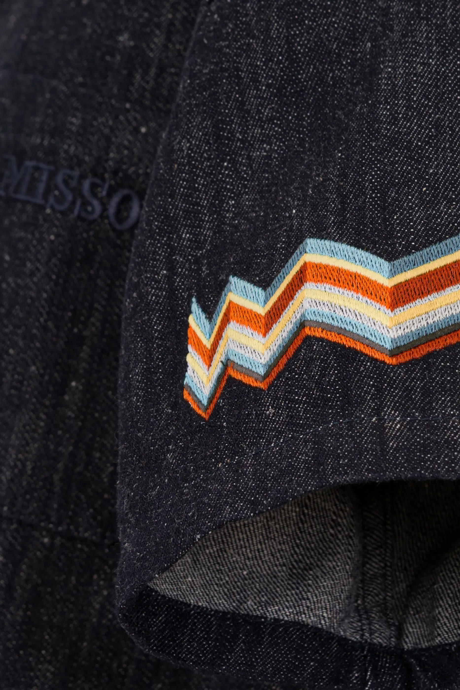 Kids Logo Chest Pocket Denim Shirt