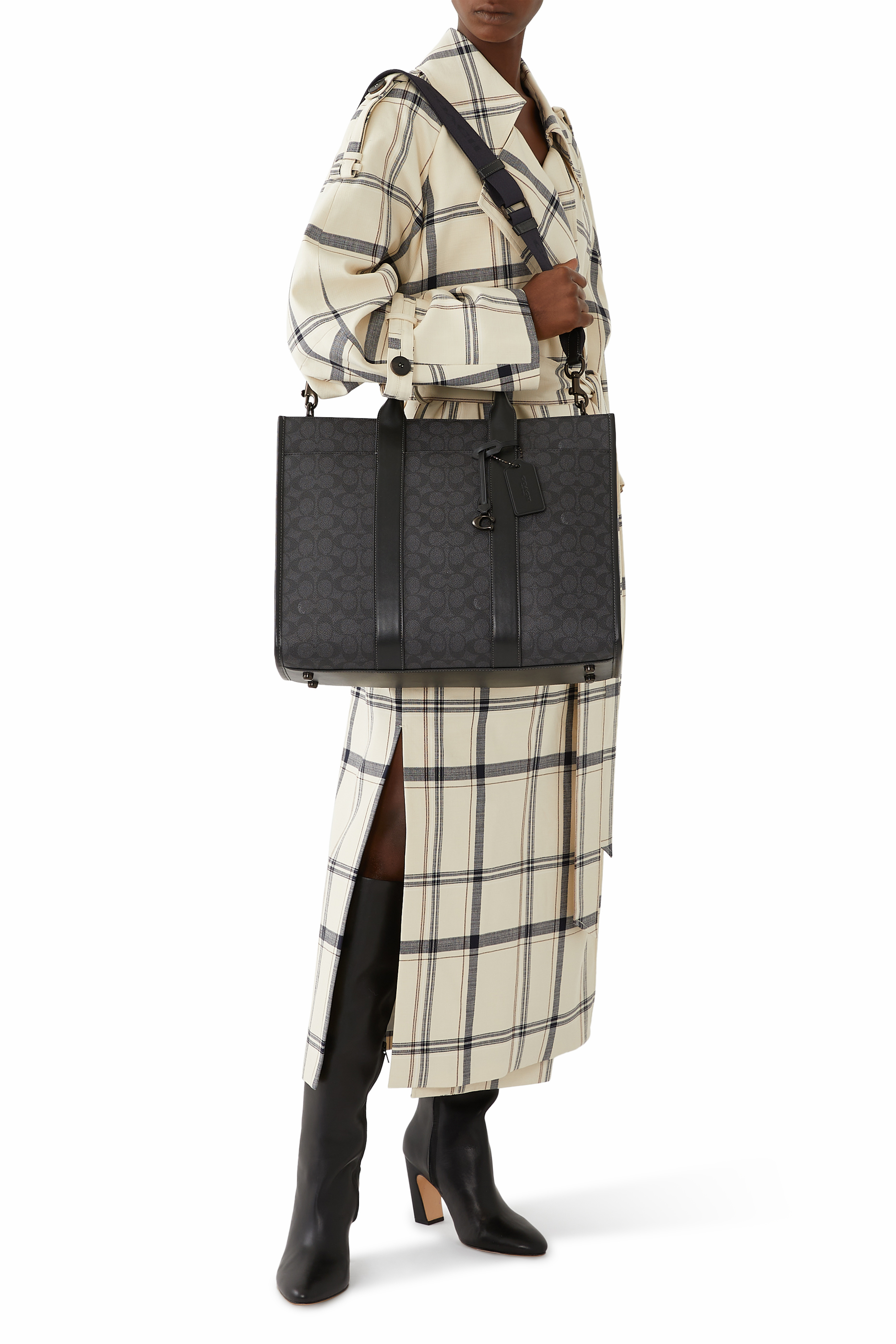 Wesley Signature Canvas Tote Bag