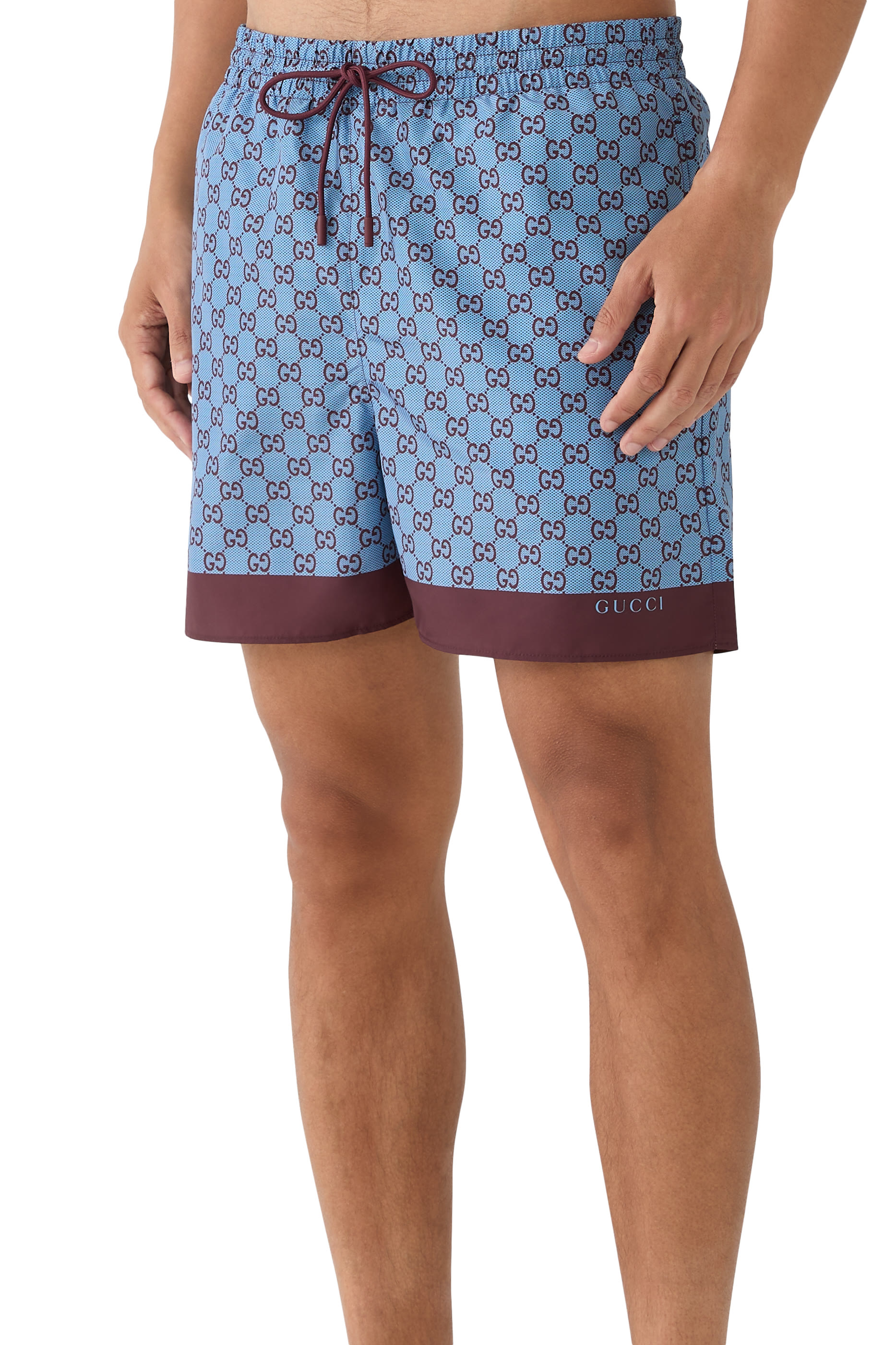GG Poplin Tech Swim Shorts