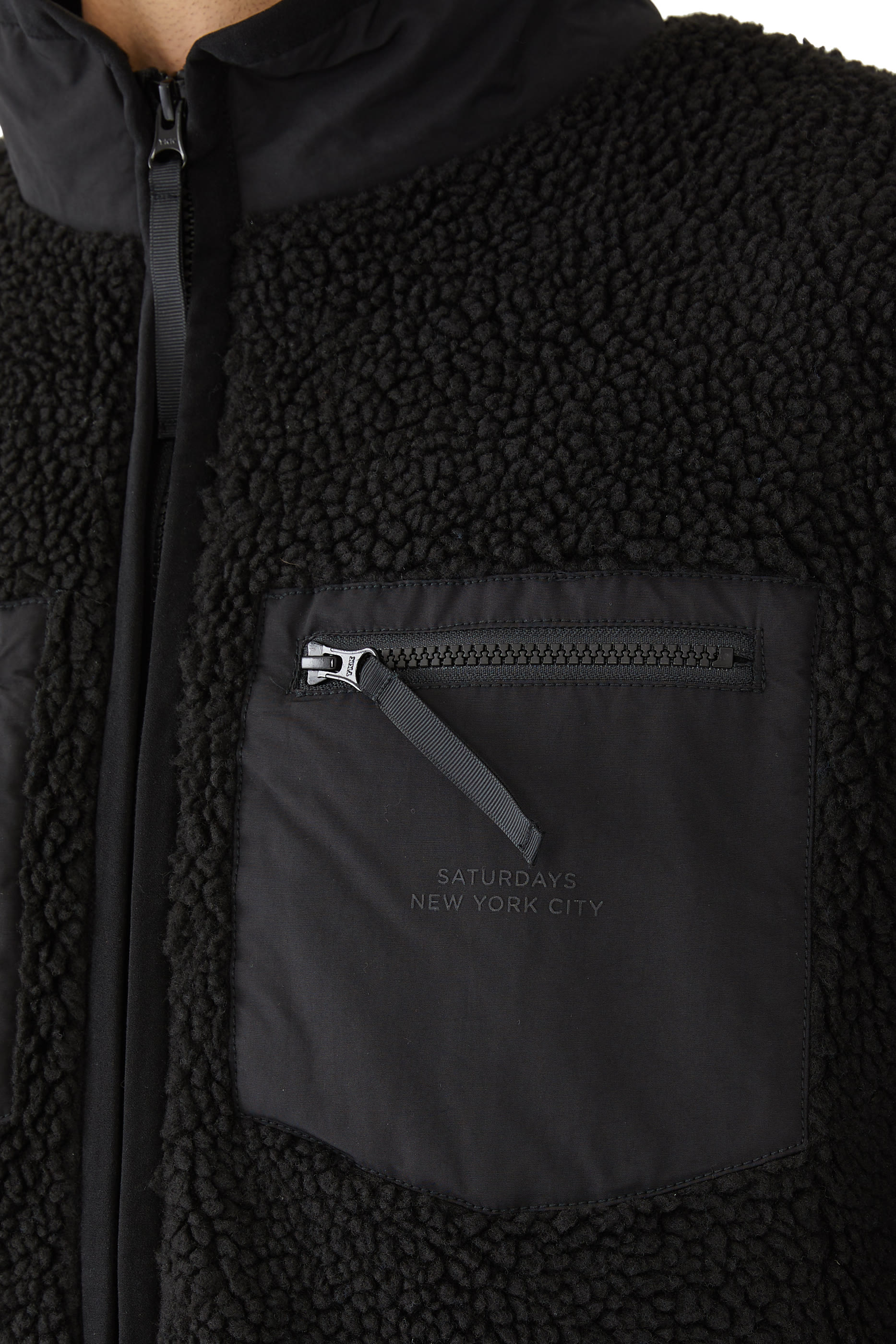 Boa Fleece Zip Blouson