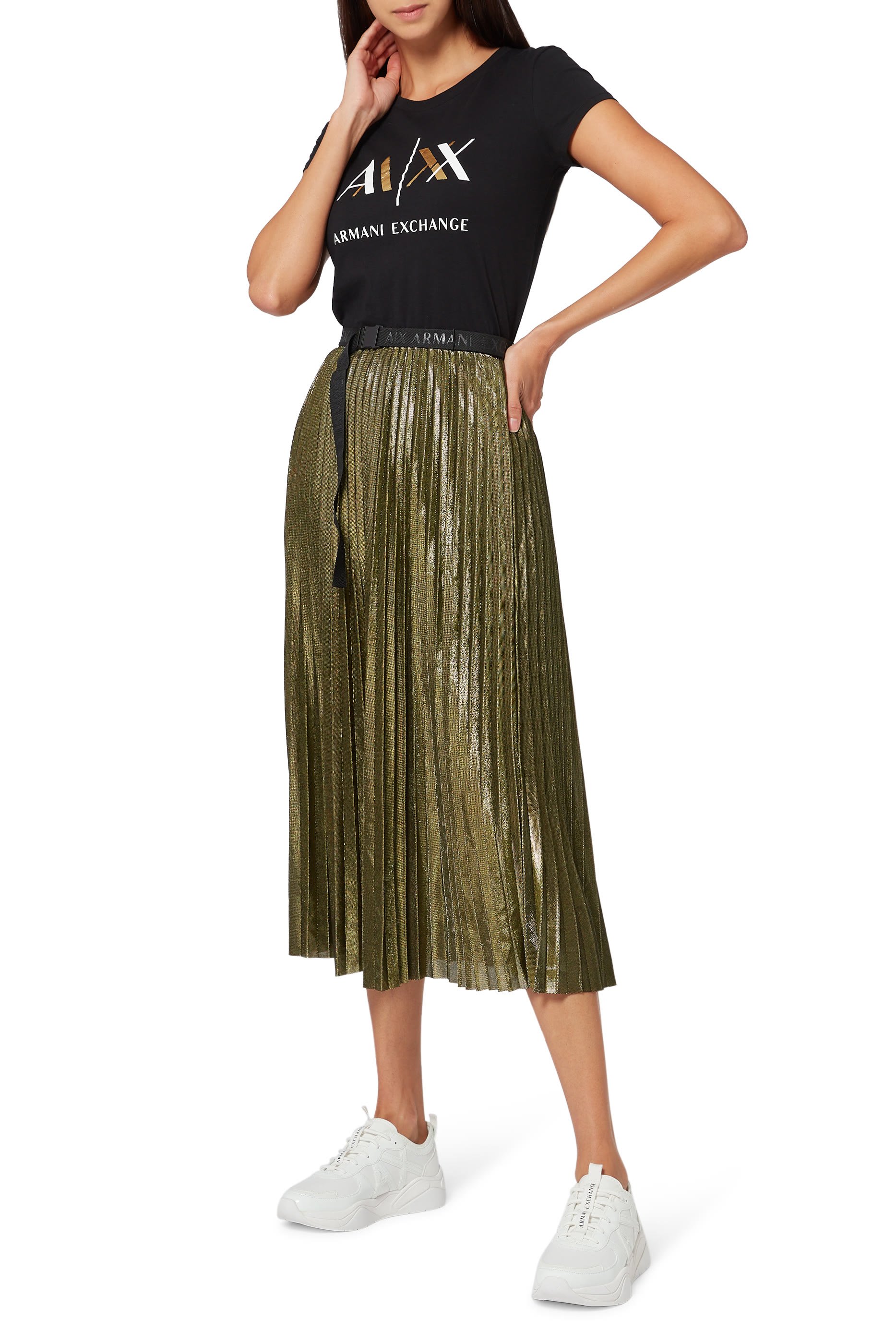 Chunky Logo Sneakers