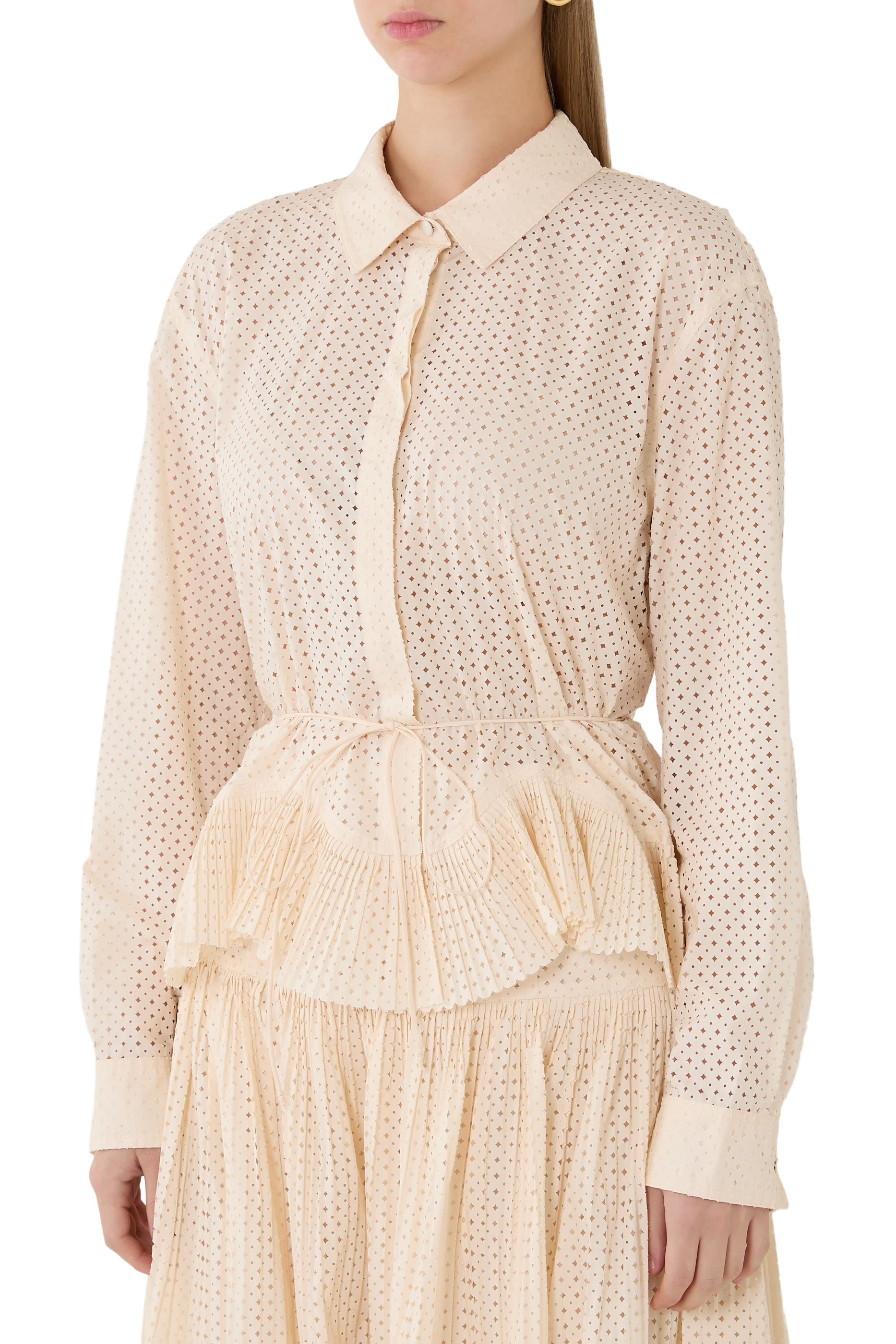 Kelila Button-Up Blouse