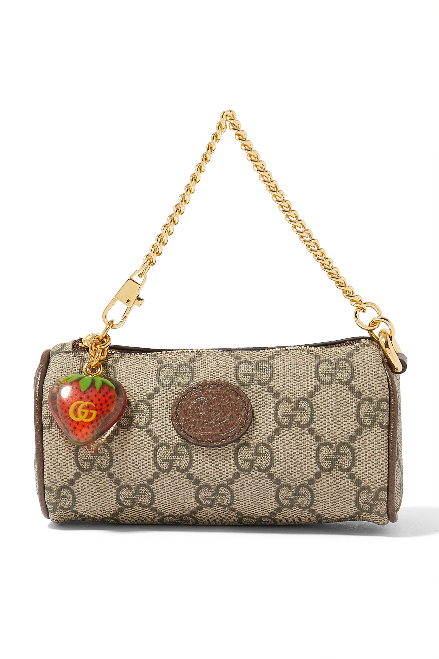 Coin Purse With Double G Strawberry