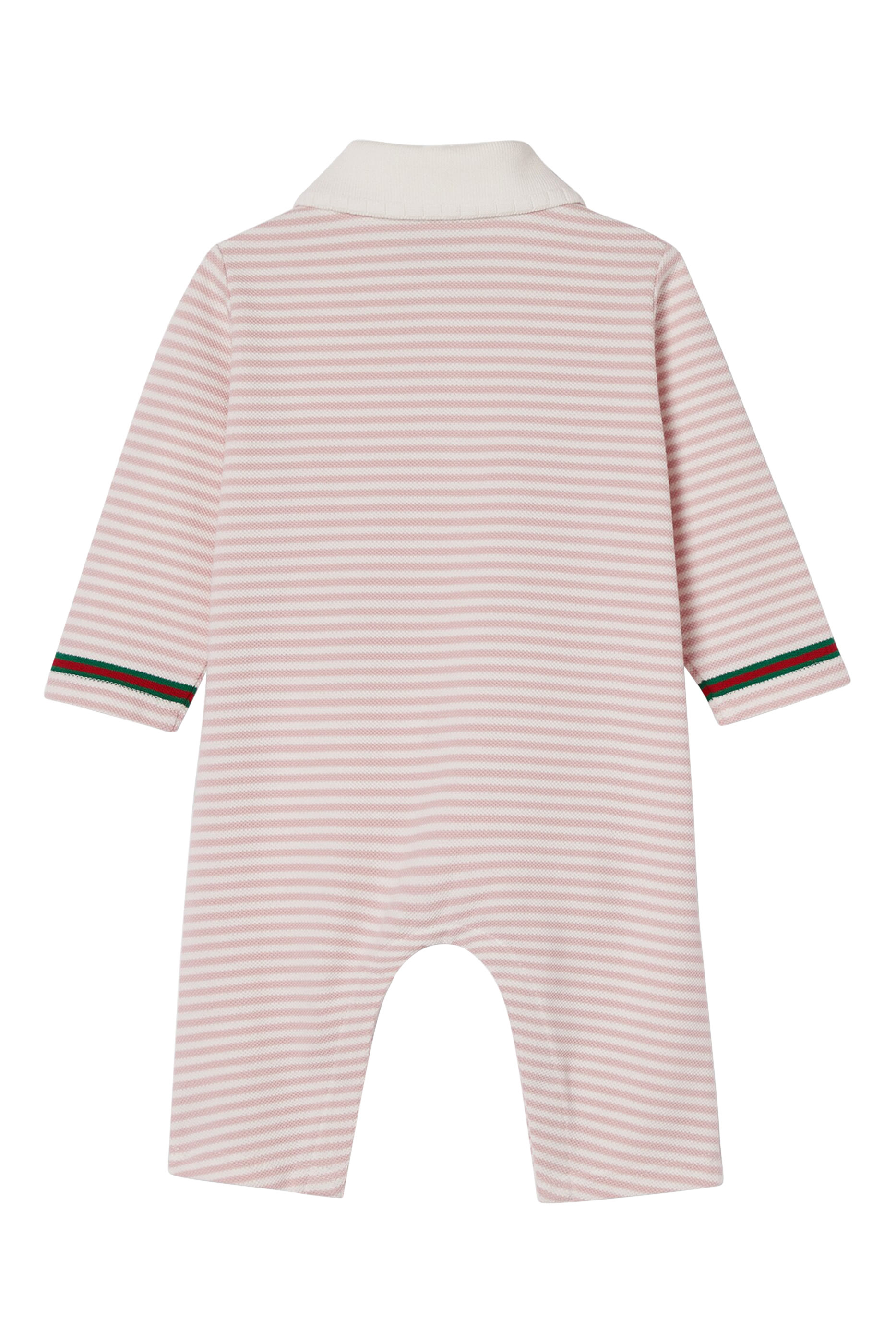 Kids Logo Embroidered Cotton Bodysuit
