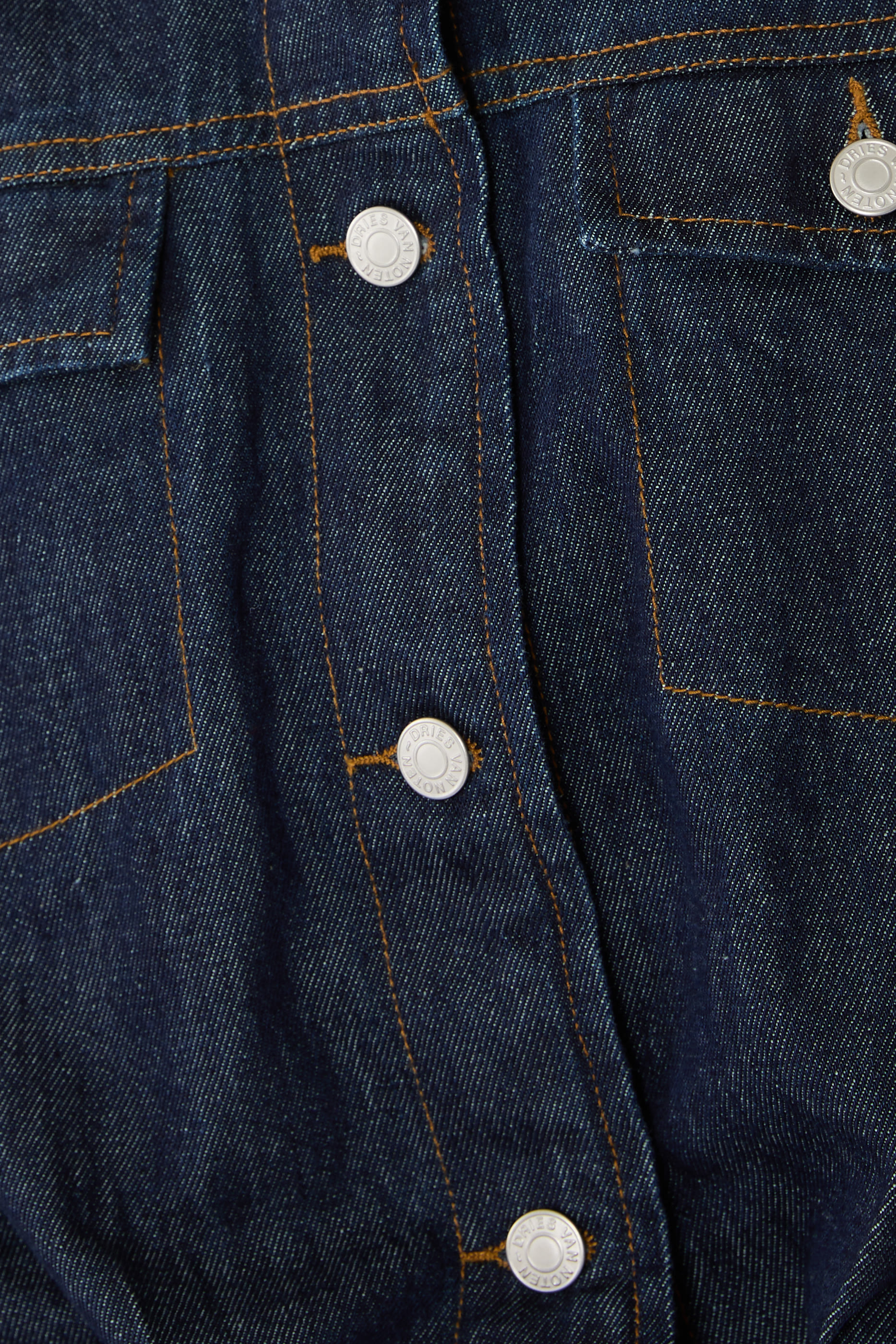 Button-Up Denim Jacket