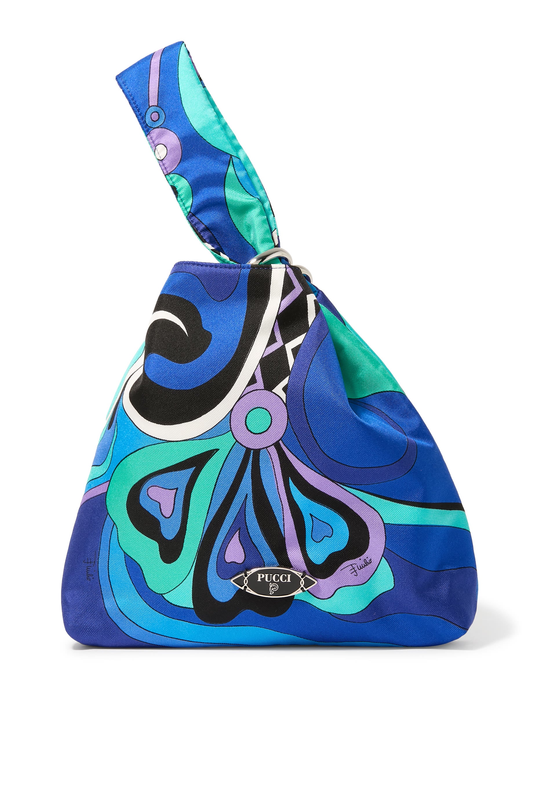 Orchidee Print Emilio Bag