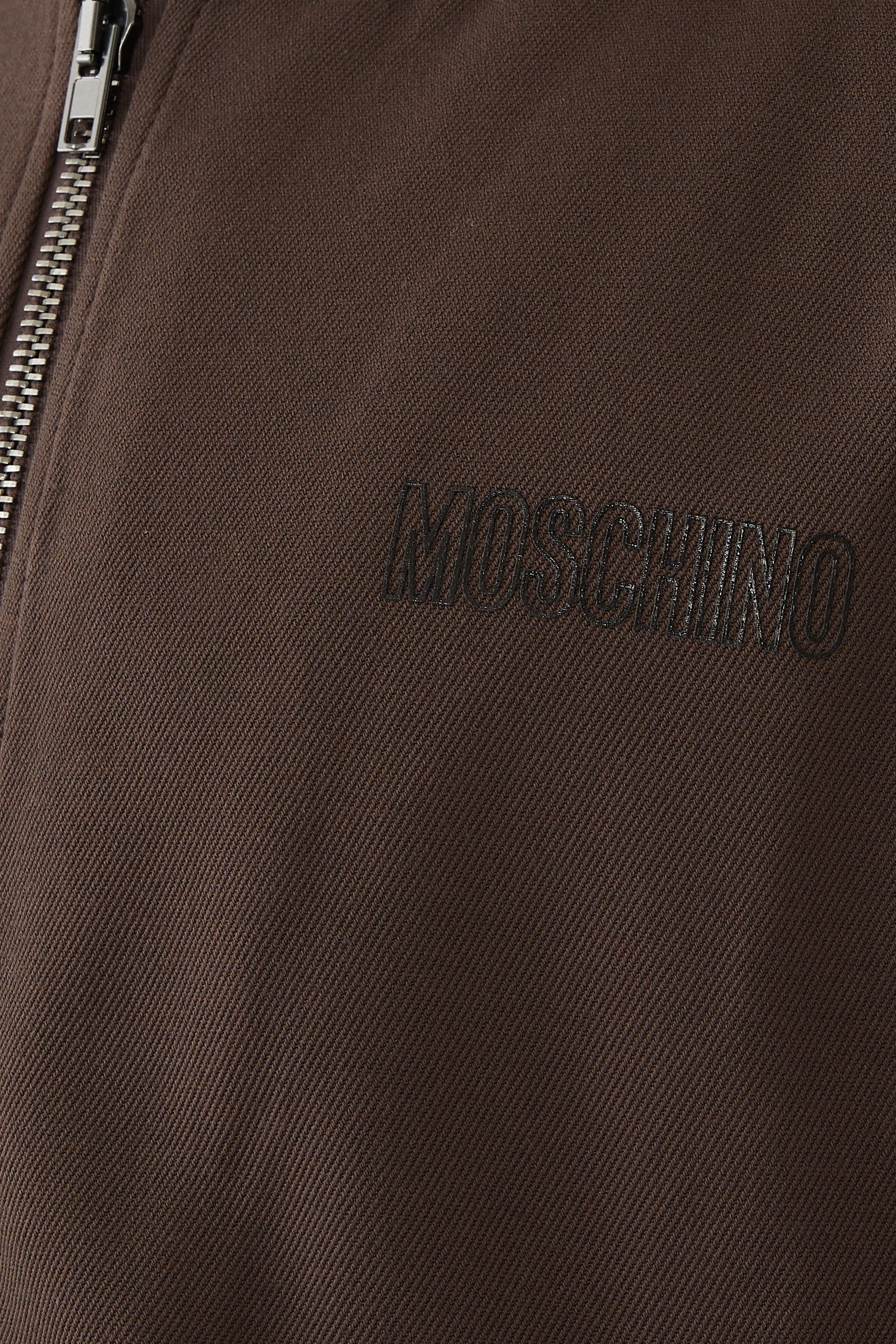 Outline Cotton Wool Zip Vest