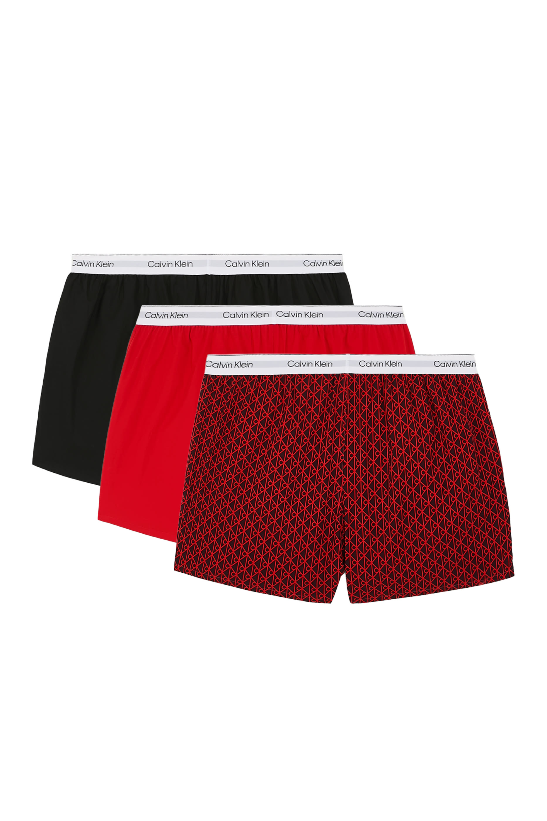 Icon Cotton Stretch Slim Boxers, Set of 3 