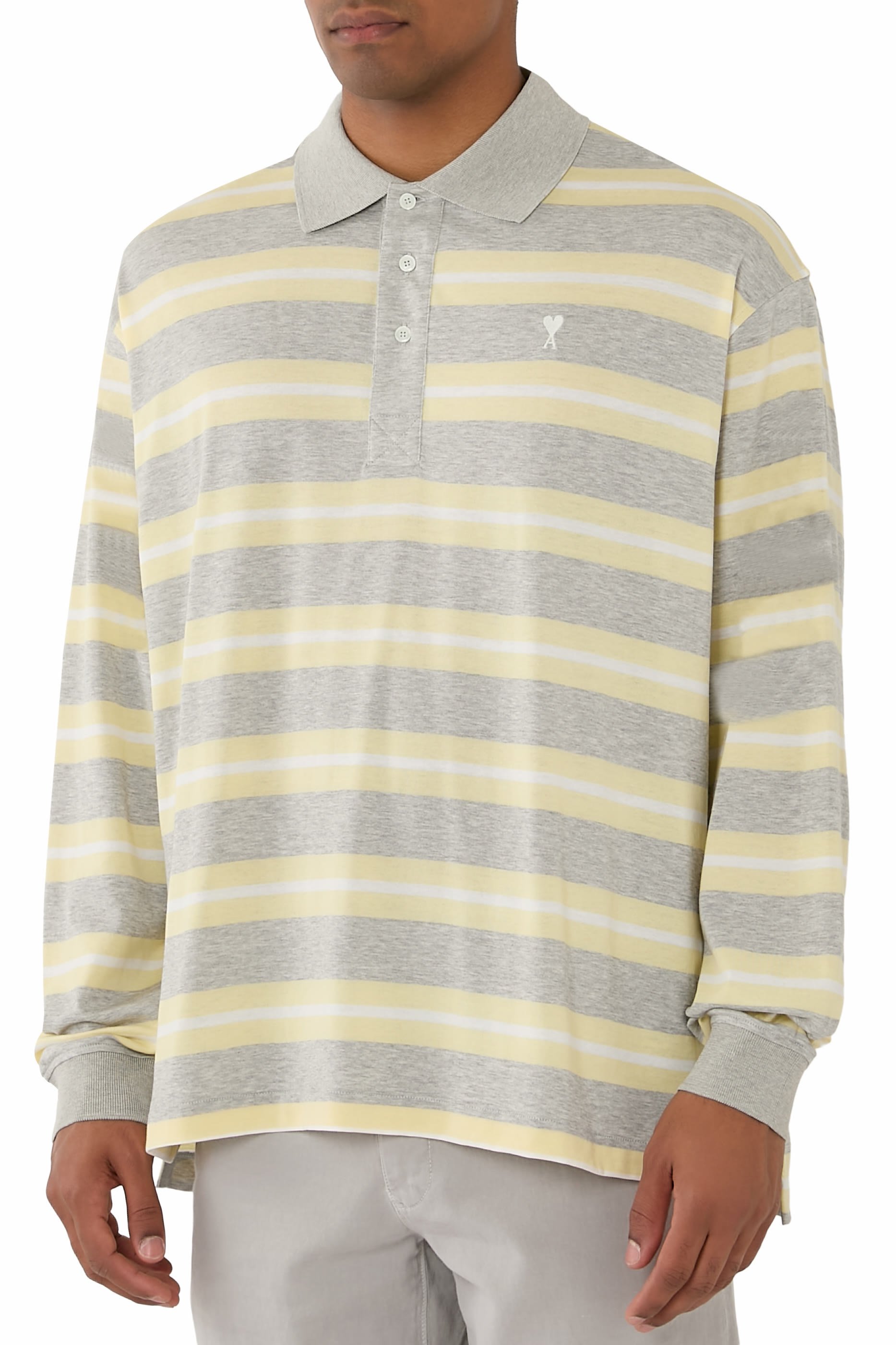 Logo Embroidered Cotton Polo