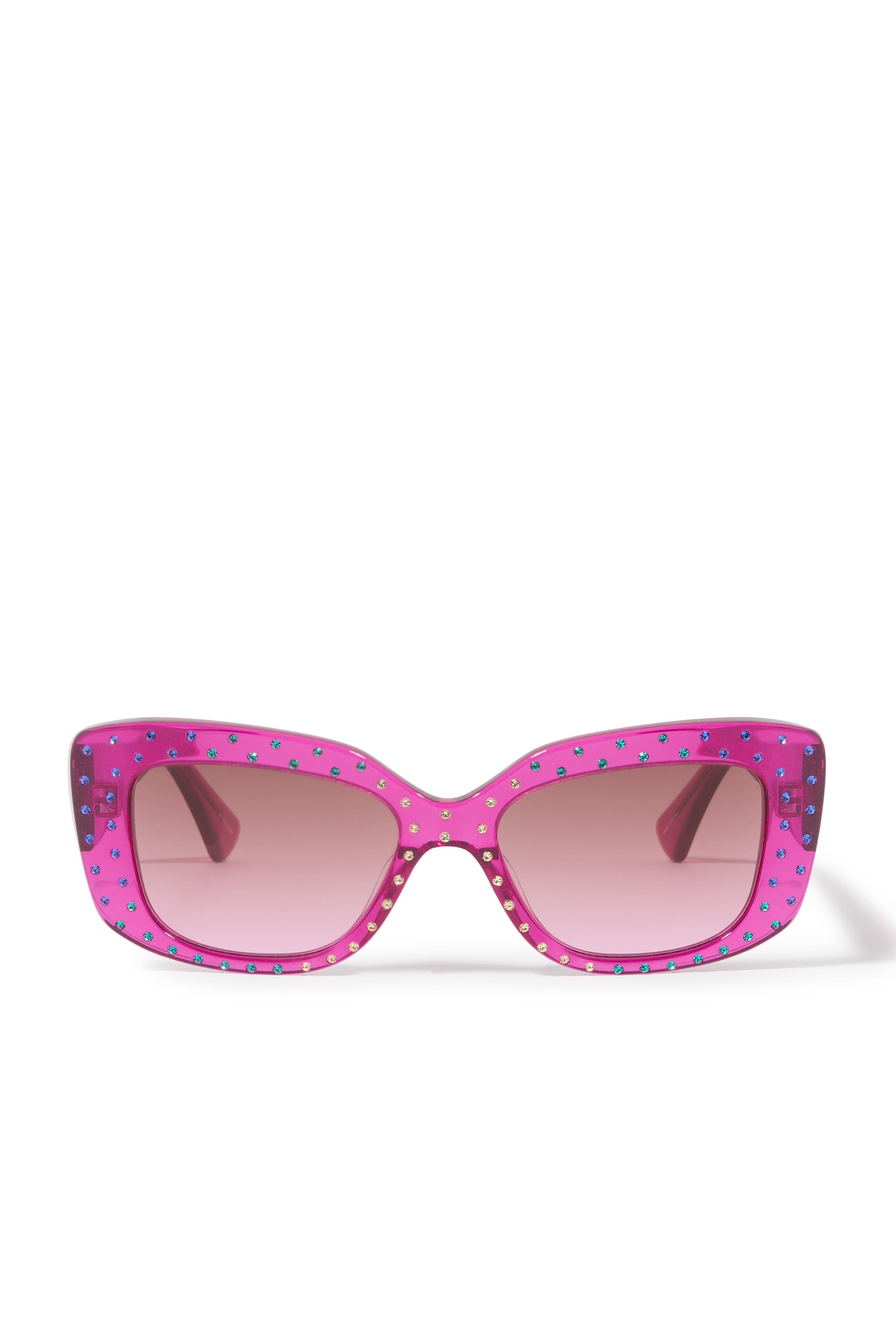 Shoreditch Gem Rectangle Sunglasses