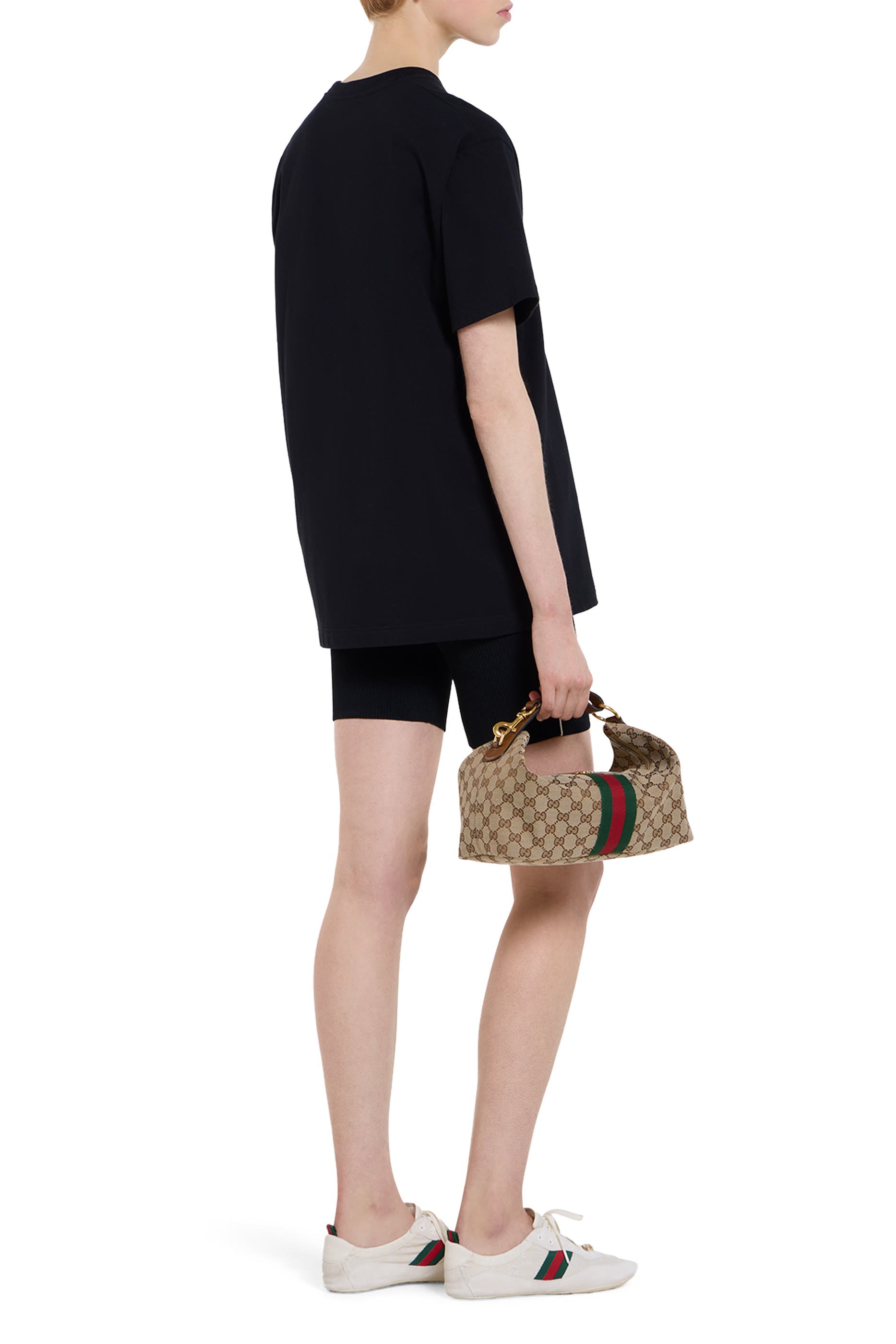 Logo Embroidered Cotton Jersey T-Shirt