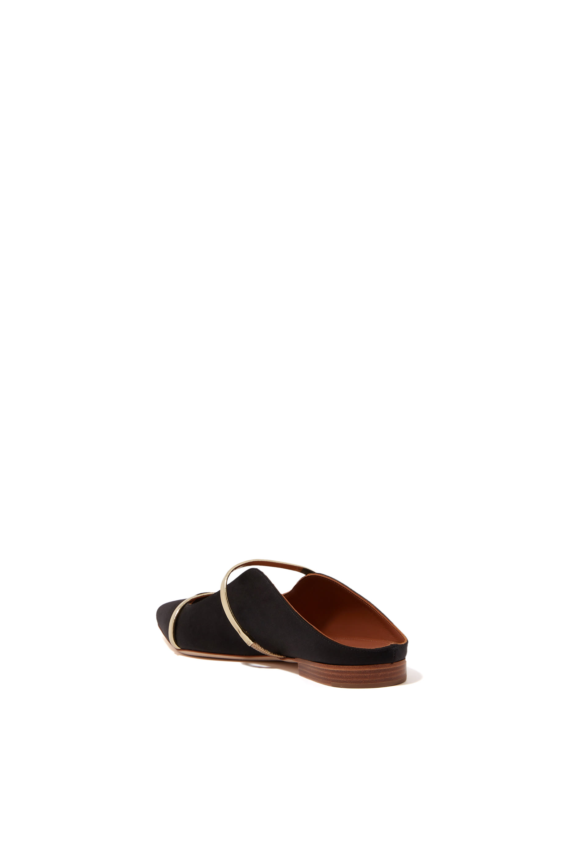 Maureen Flat Satin Slippers