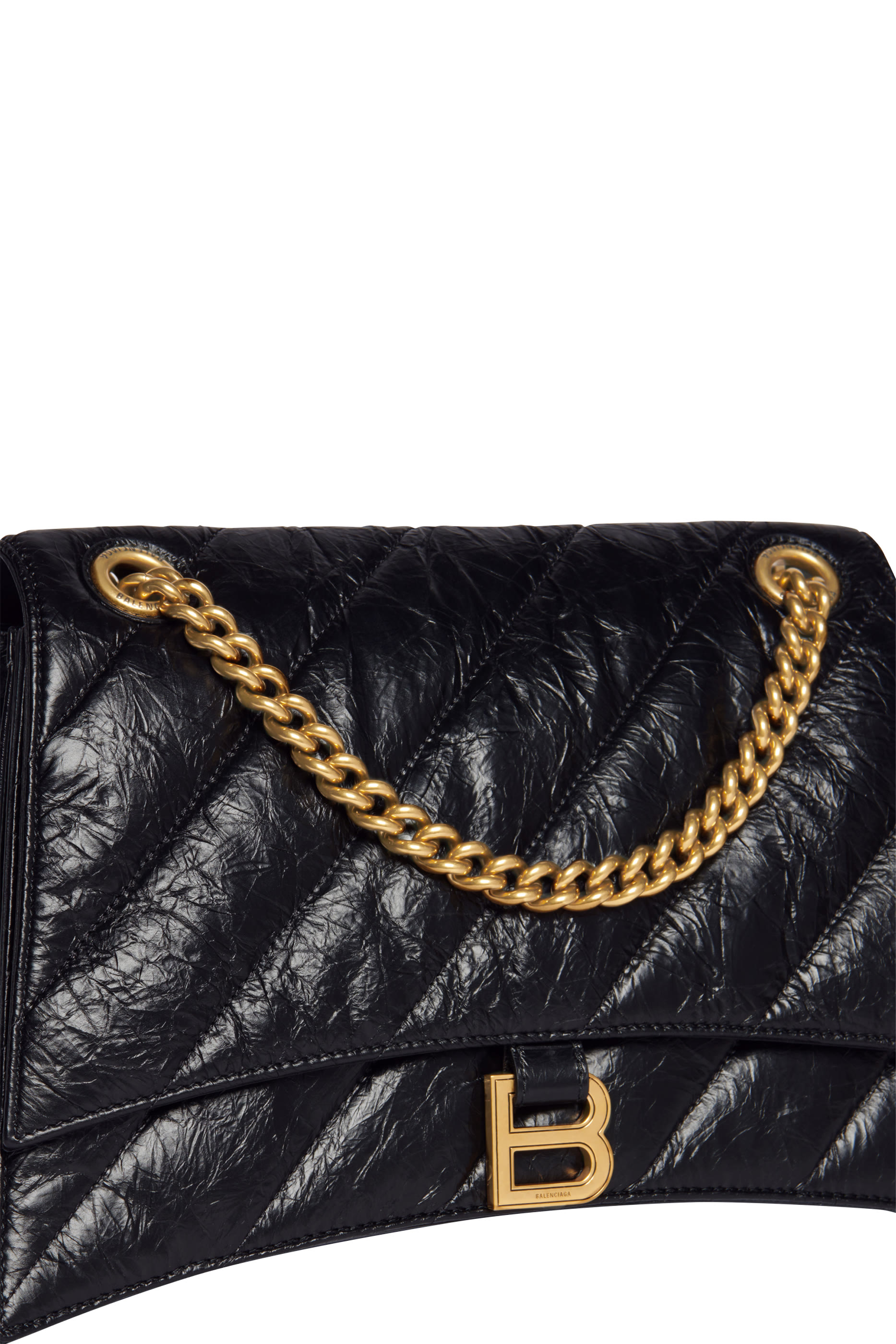 Quilted Crush Medium Chain Bag