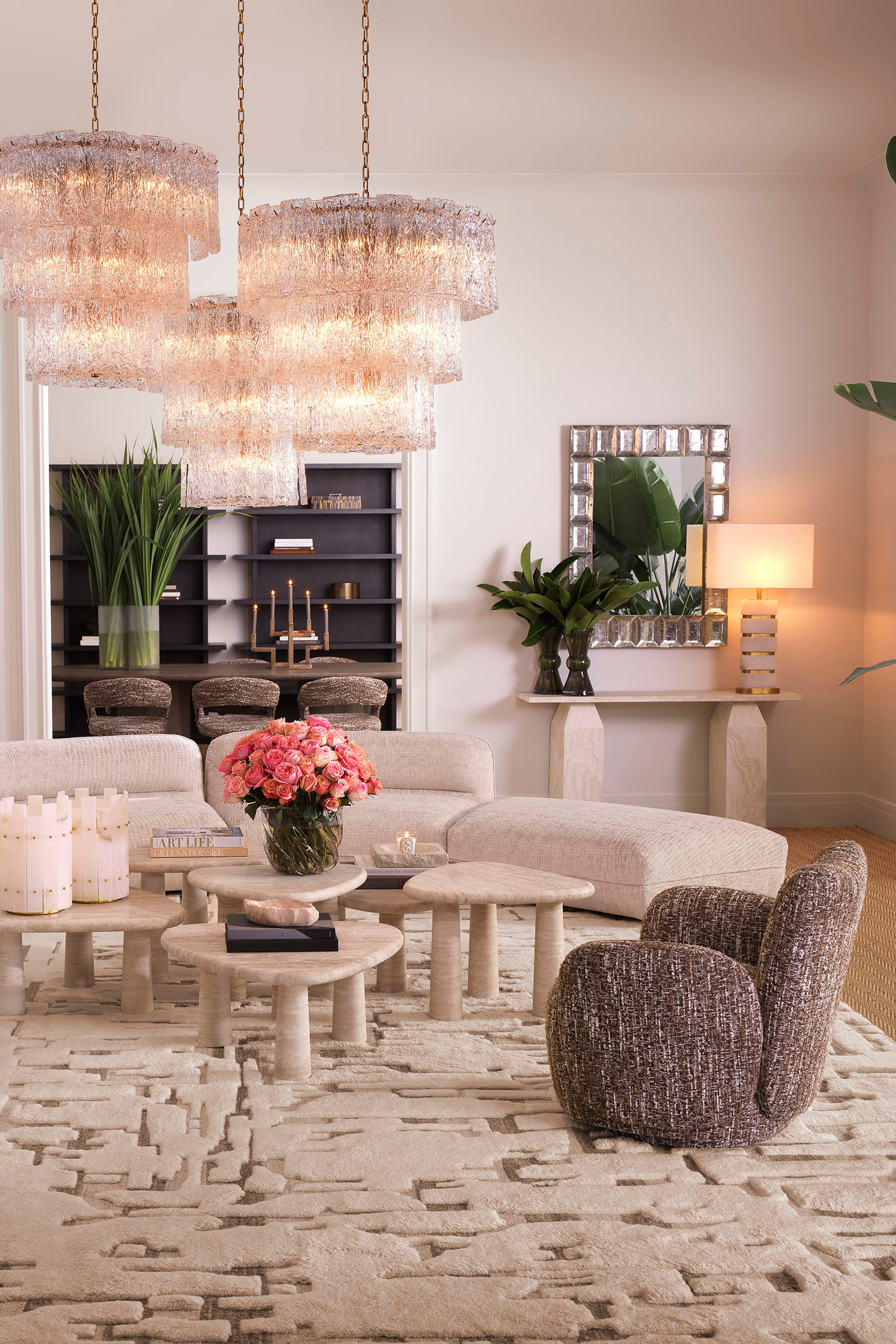 Swivel Arm Chair Merida