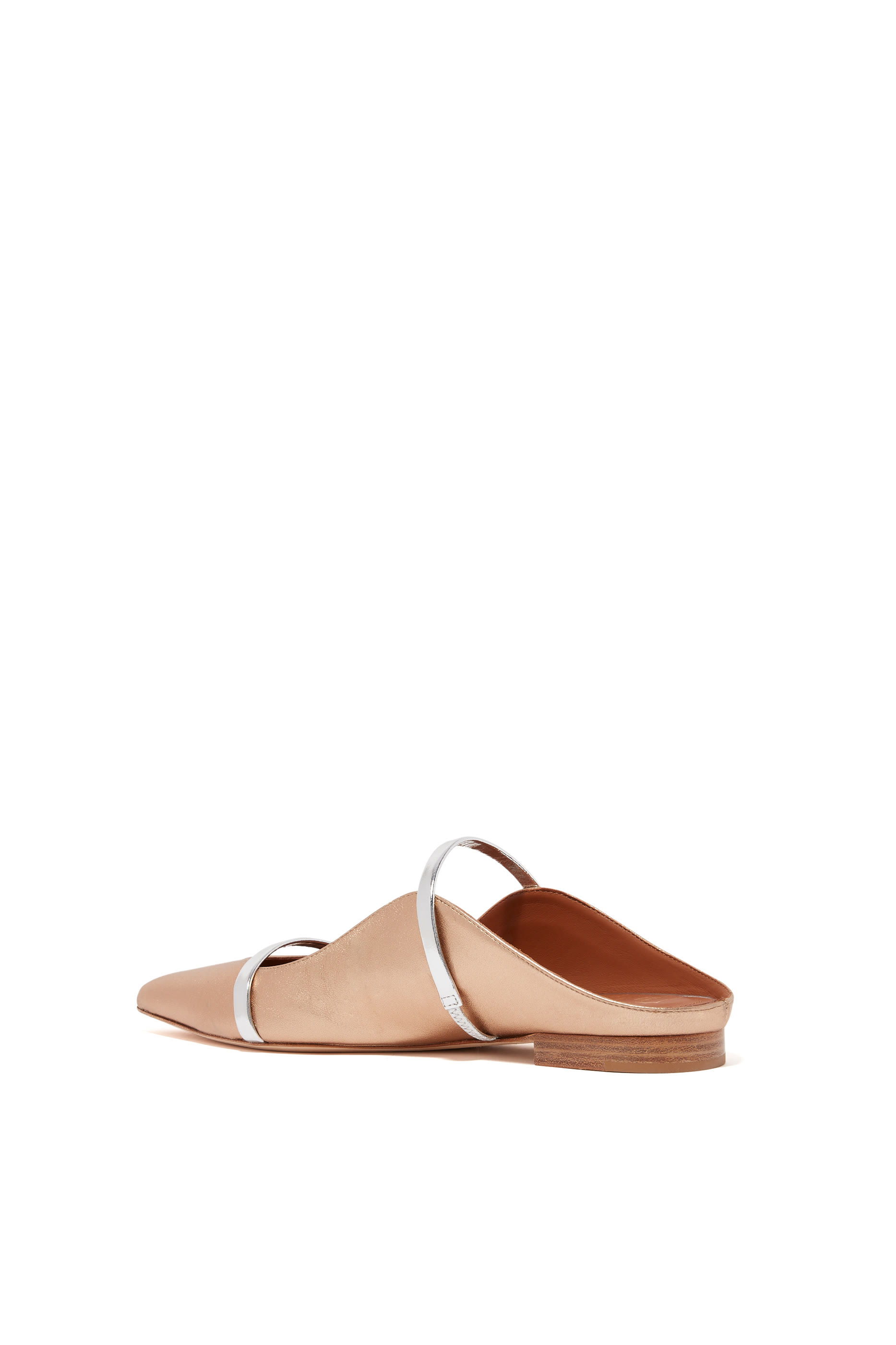 Maureen Metallic Flat Mules