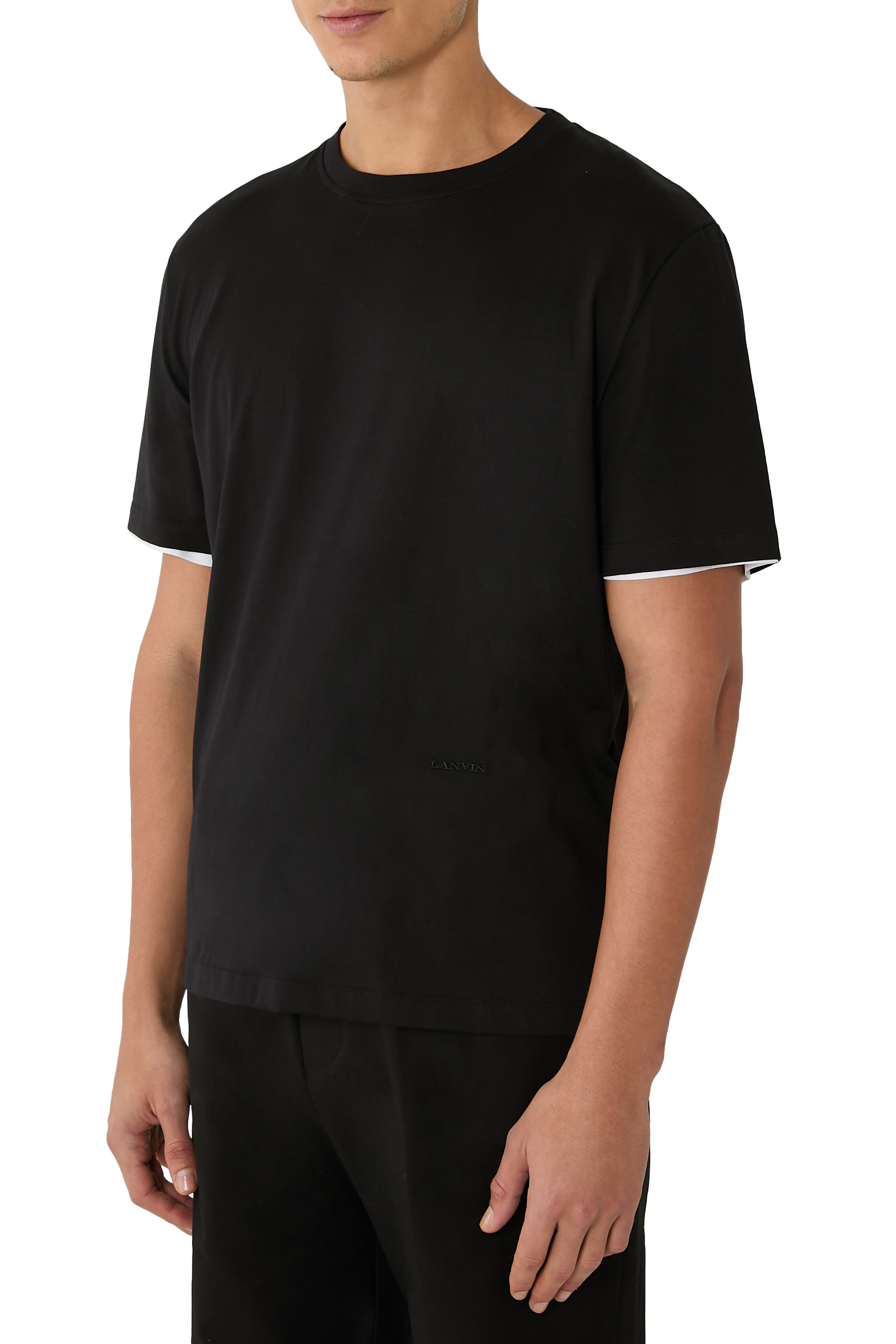 T-Shirt with Silk Details