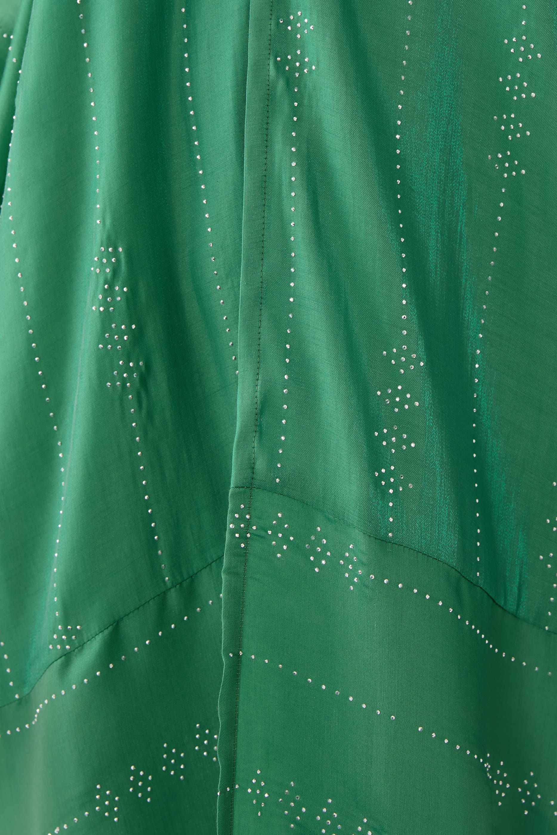 V-Neck Studded Bisht