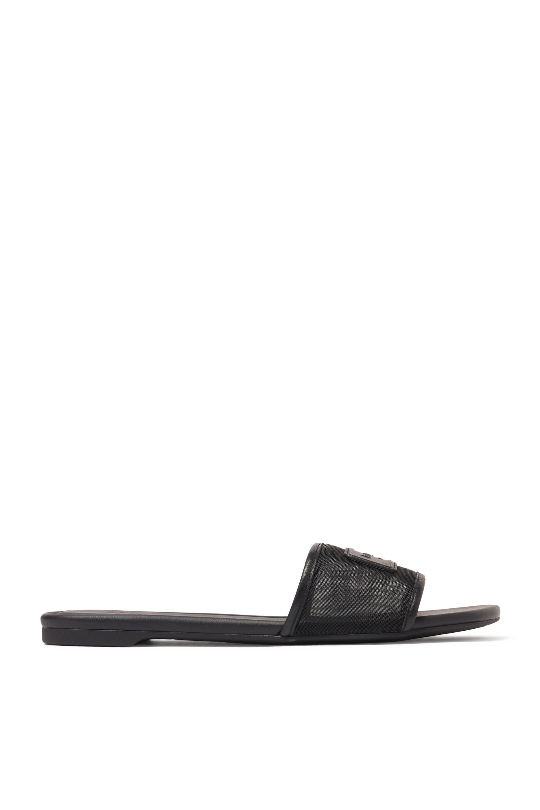 Mesh Slide Sandals