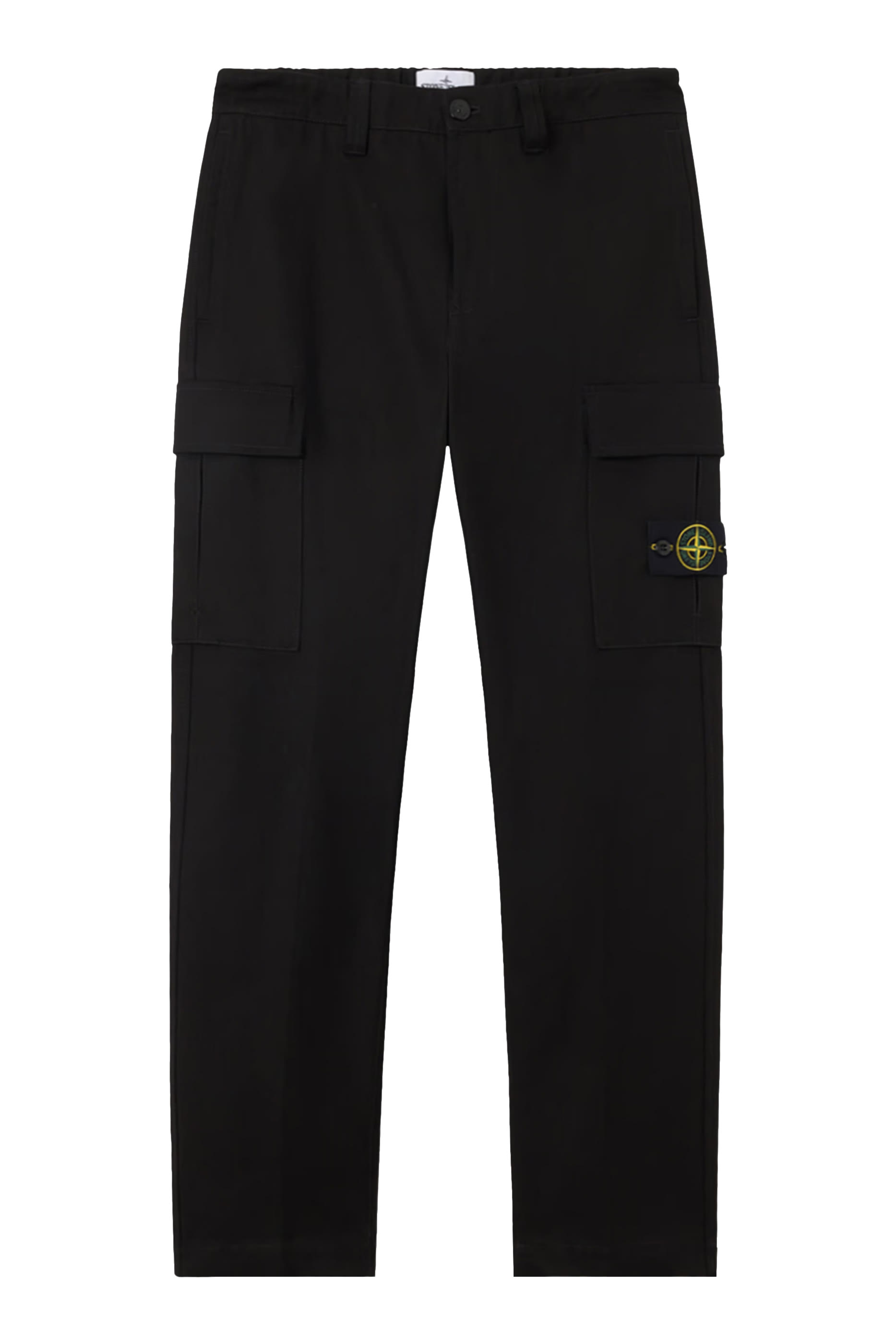 Nylon Belt Loose-Fit Cargo Pants