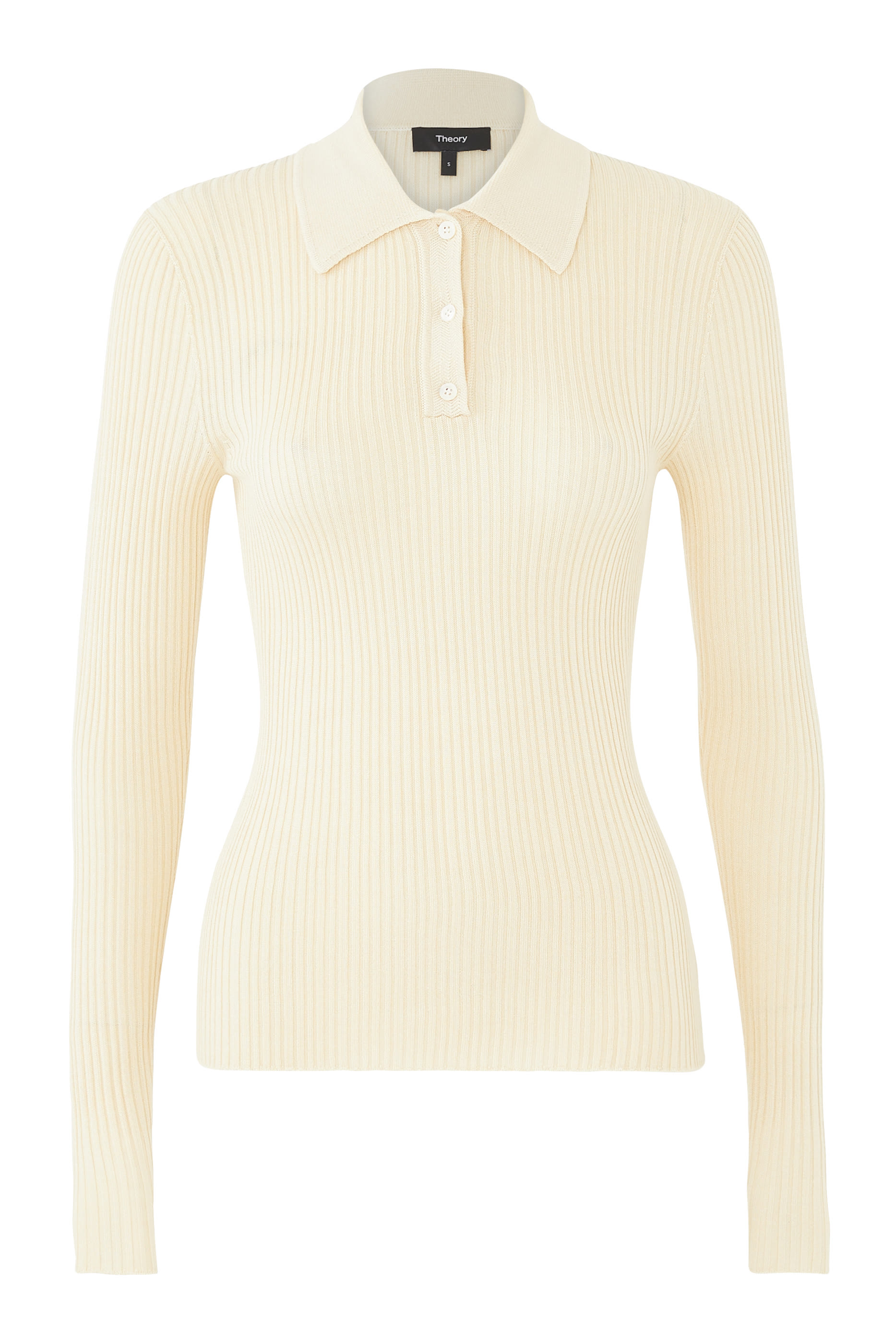 Slim Ribbed Polo Shirt