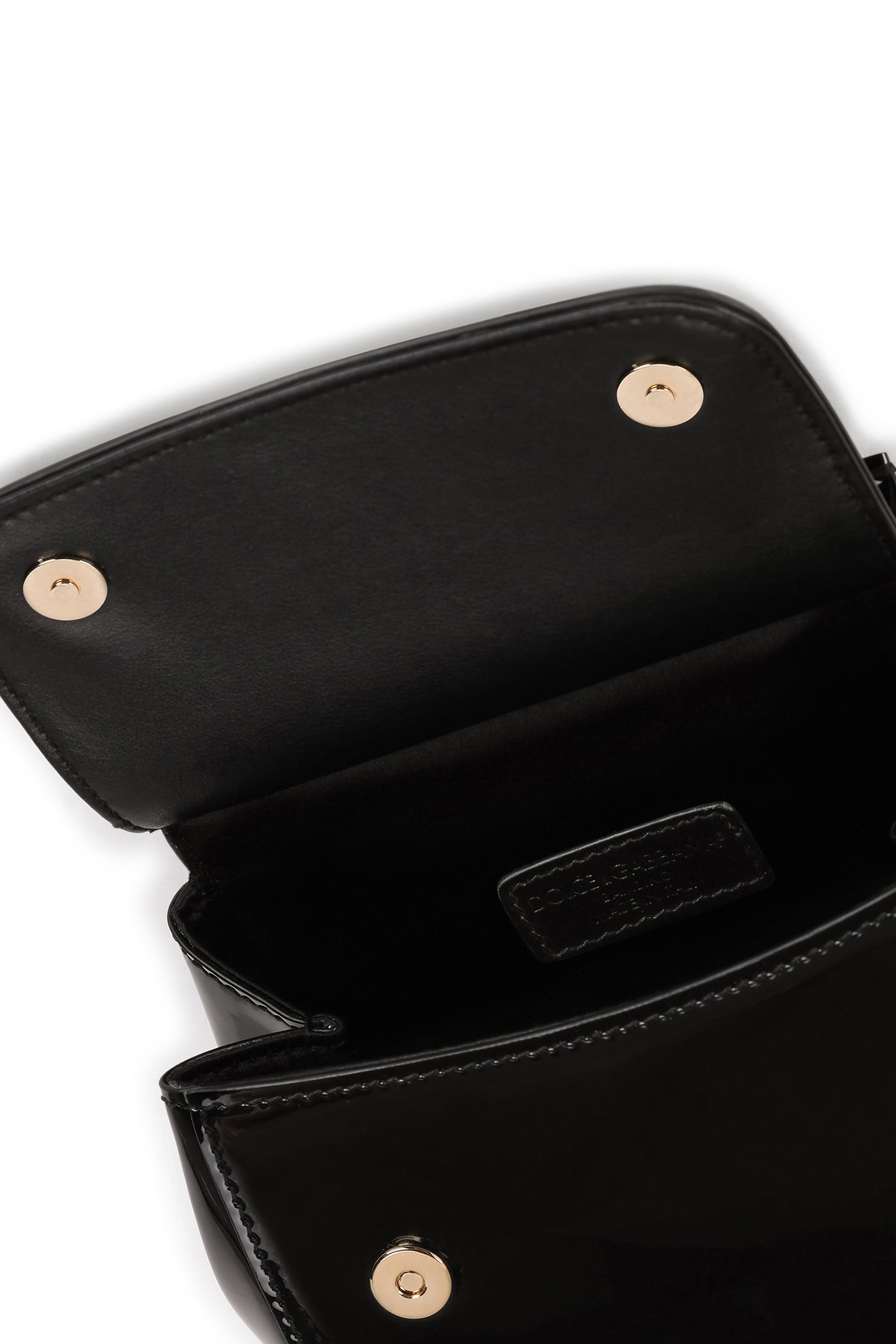 Kids Patent Leather Mini Sicily Bag 