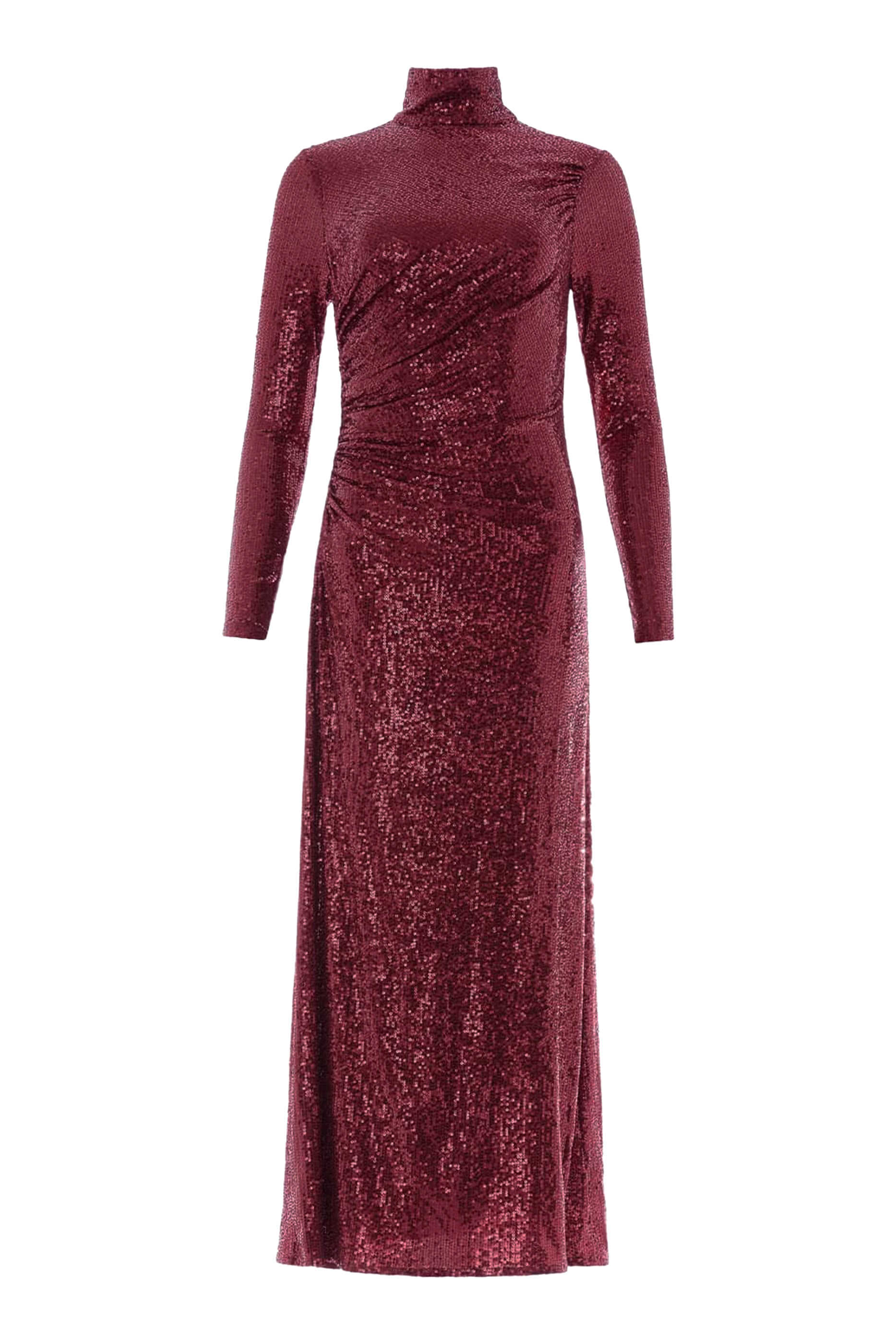 Malia Turtleneck Ankle Gown