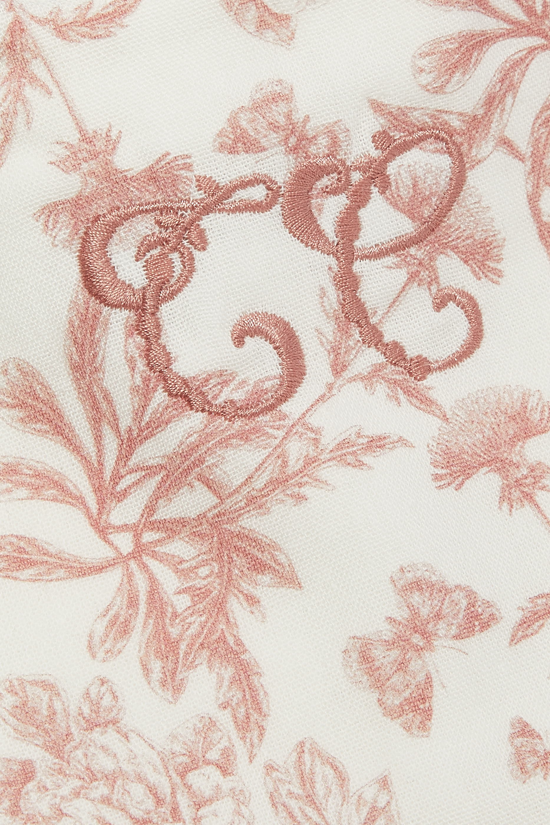 Kids Floral Print Bib