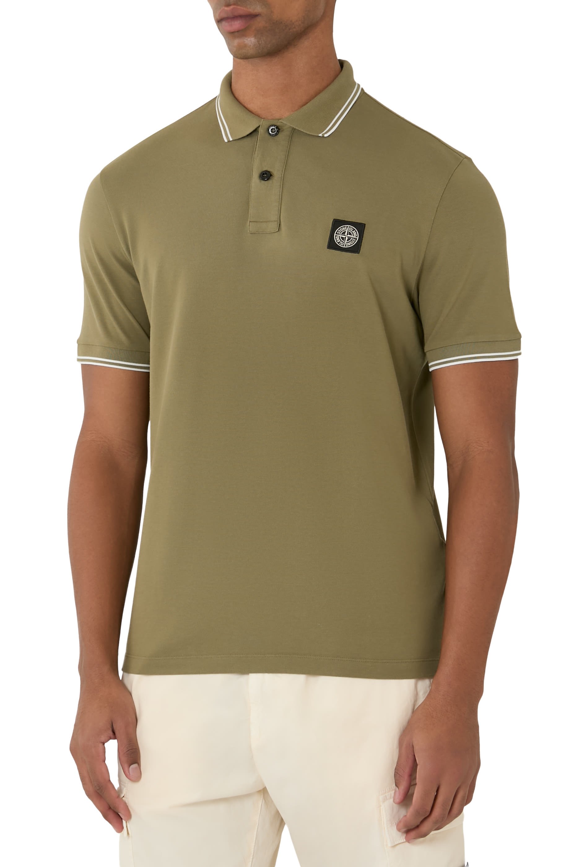 Compass Patch Polo Shirt
