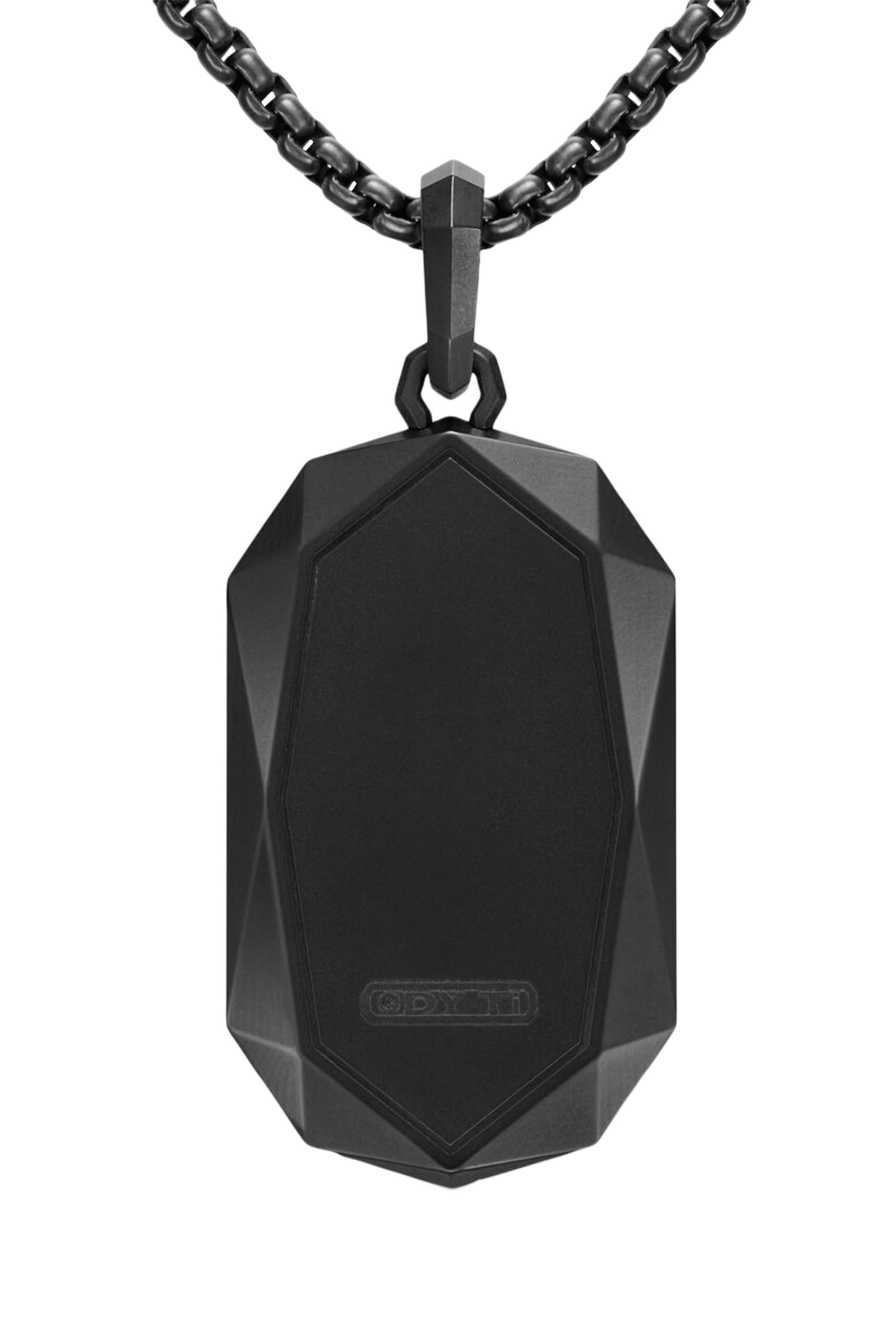 Faceted Amulet, Titanium