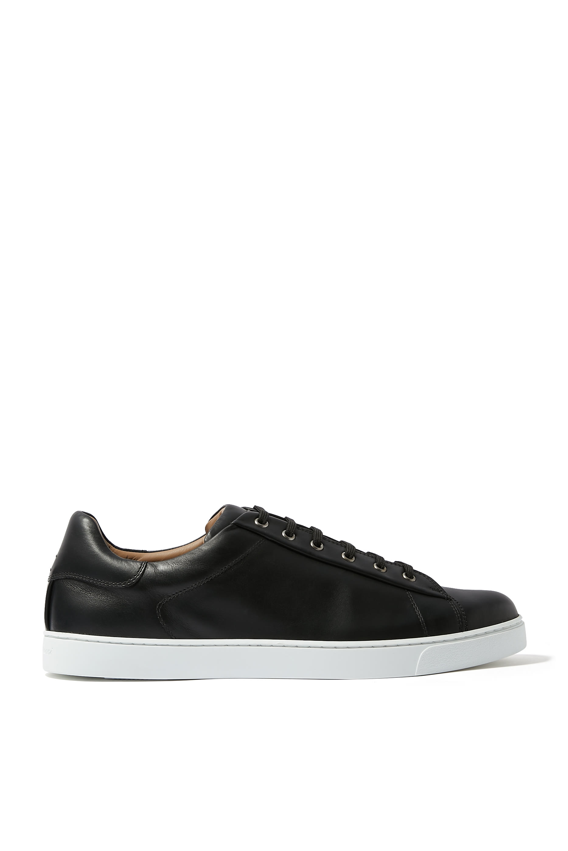 Low-Top Leather Sneakers