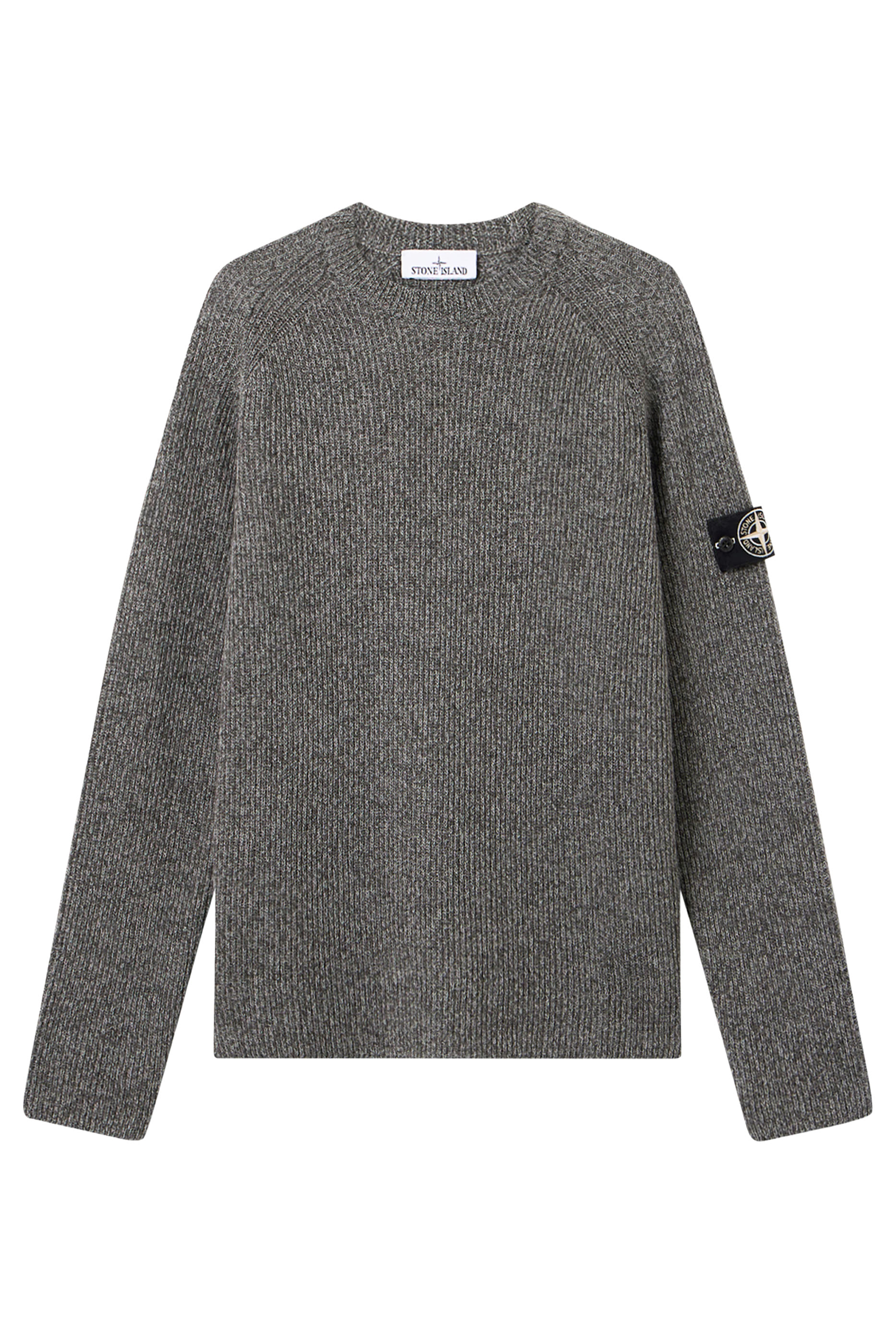 Crewneck Jumper with Reflective Coating