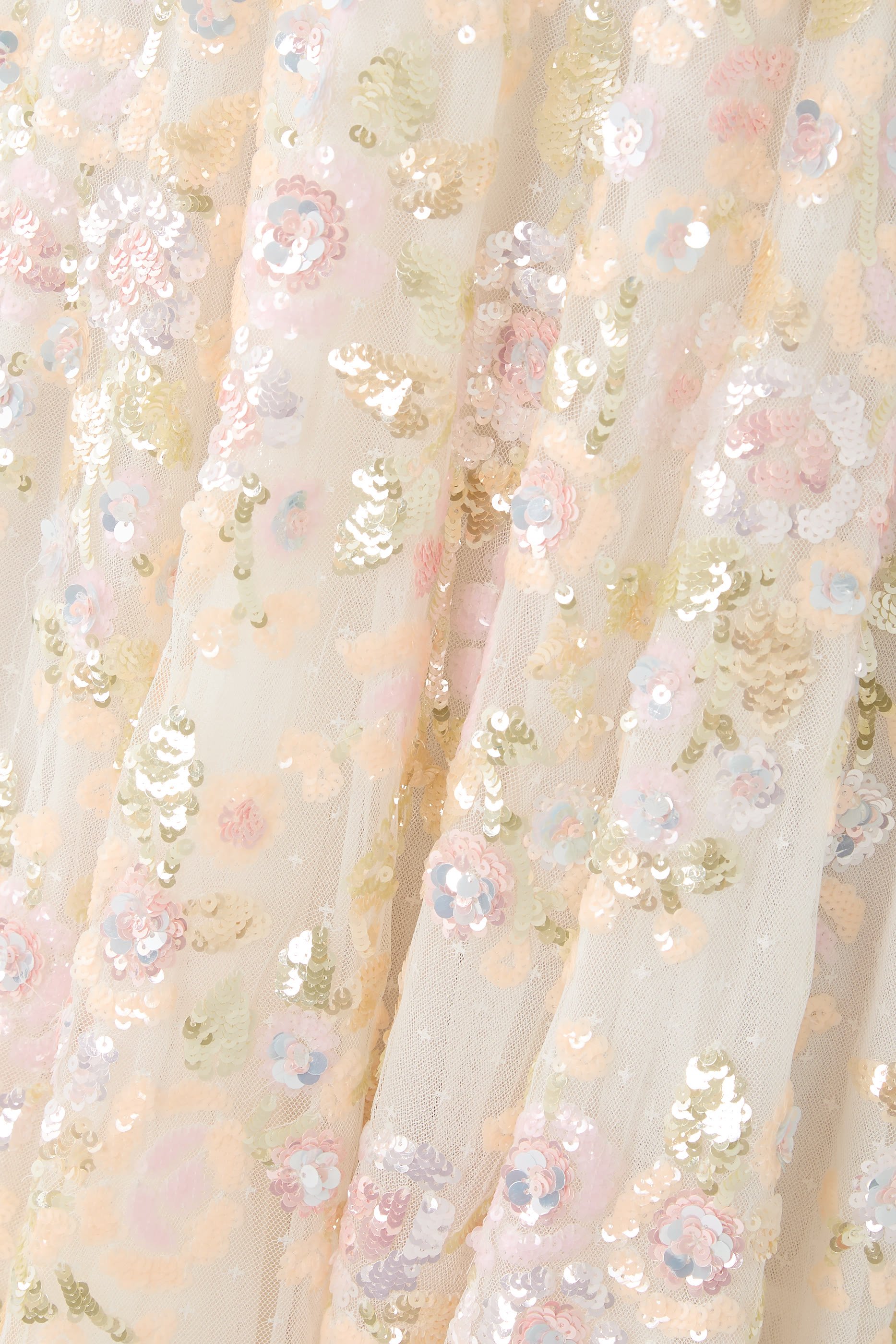 Sequin Paradise V-Neck Gown