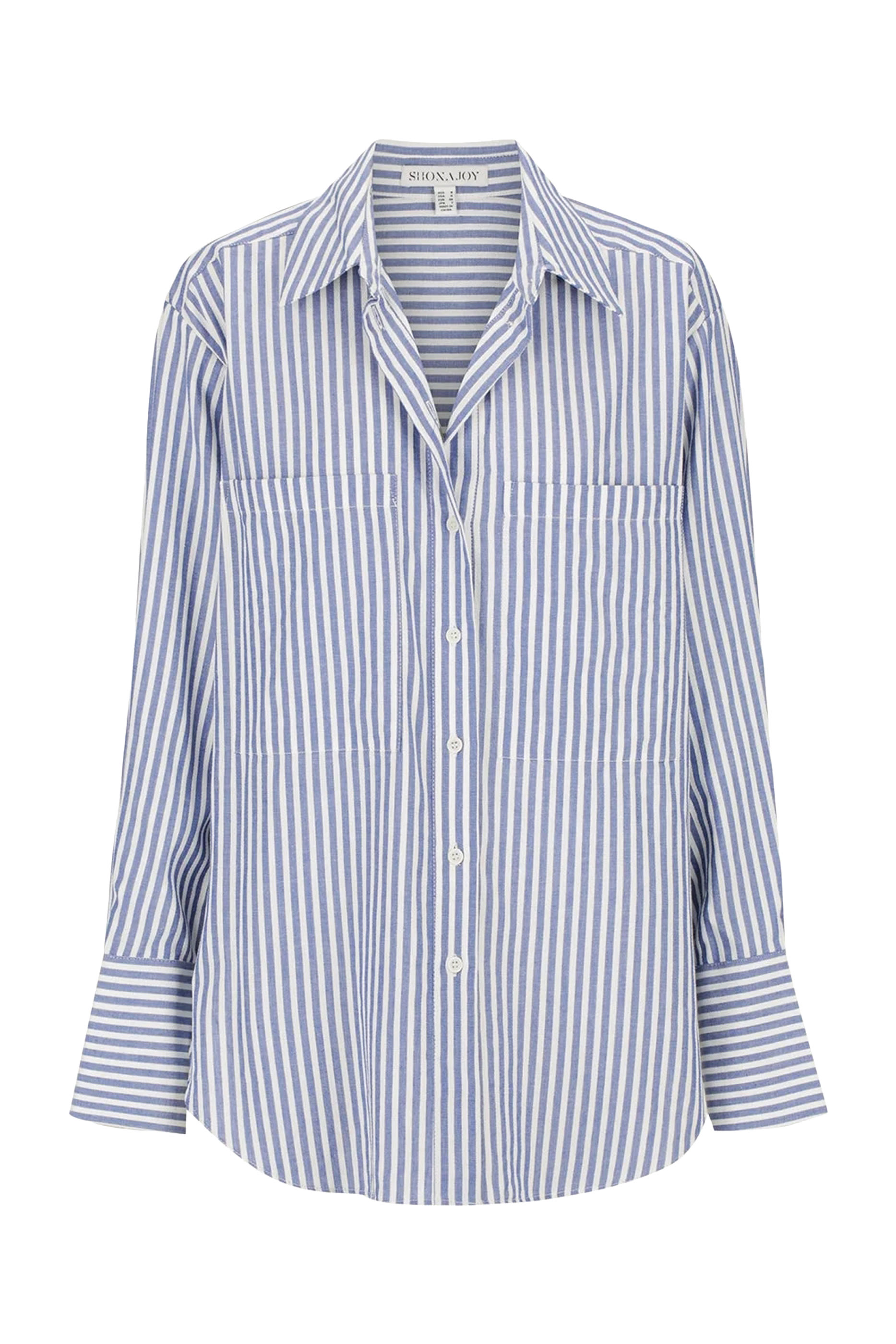 Yasmine Curved Hem Shirt