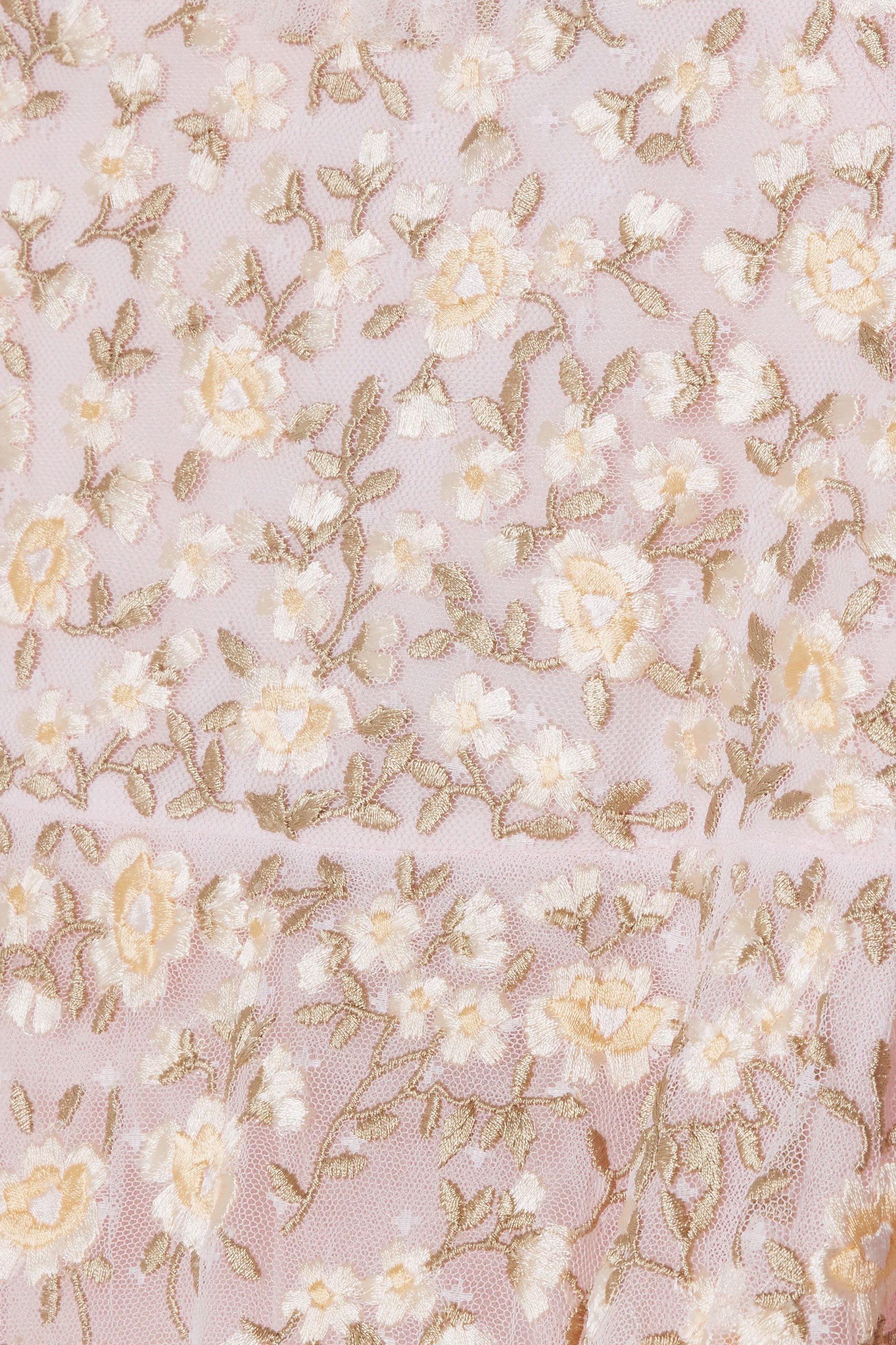 Kids Lea Ditsy Cape Dress