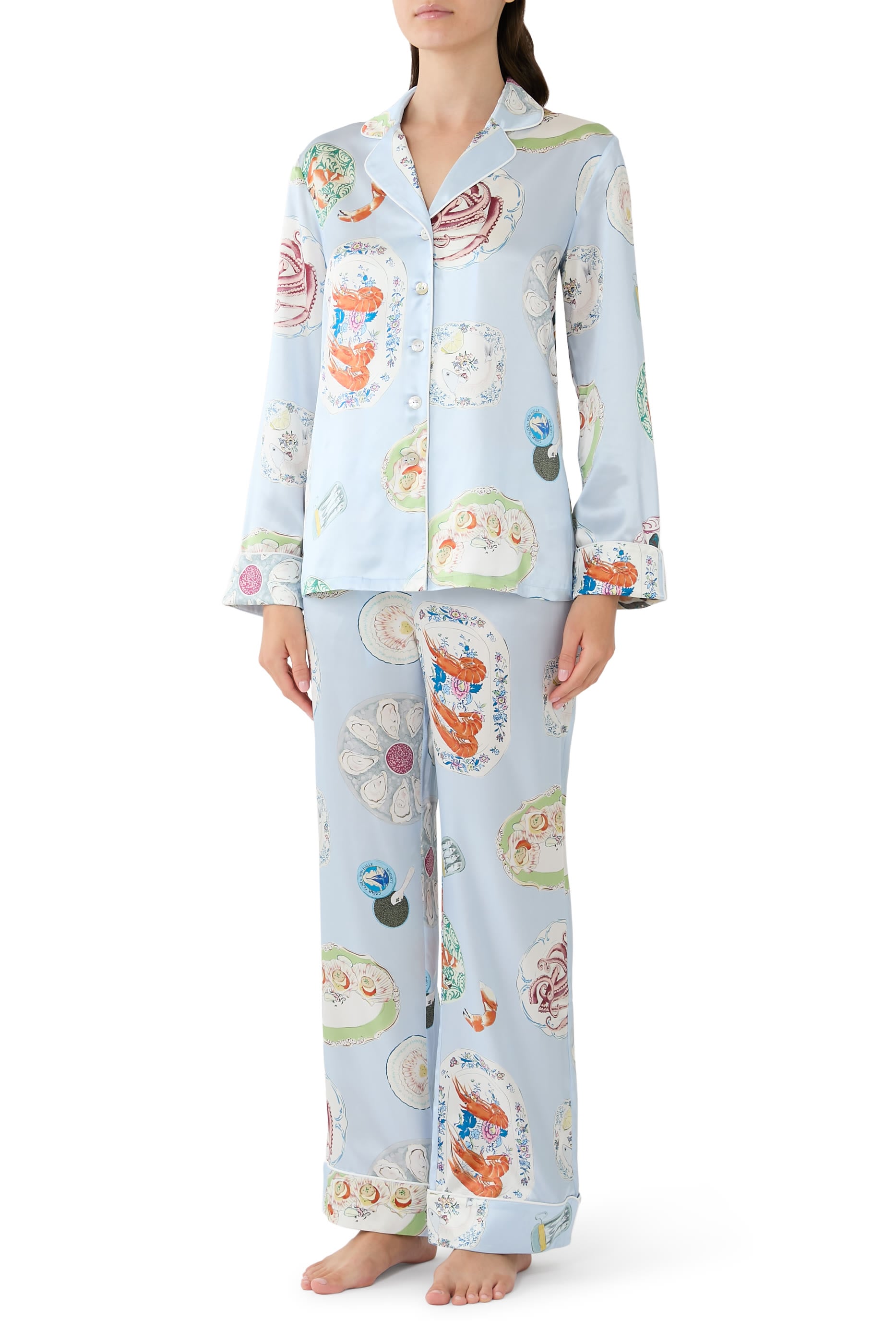 Lila Cadiz Seafood Pajamas