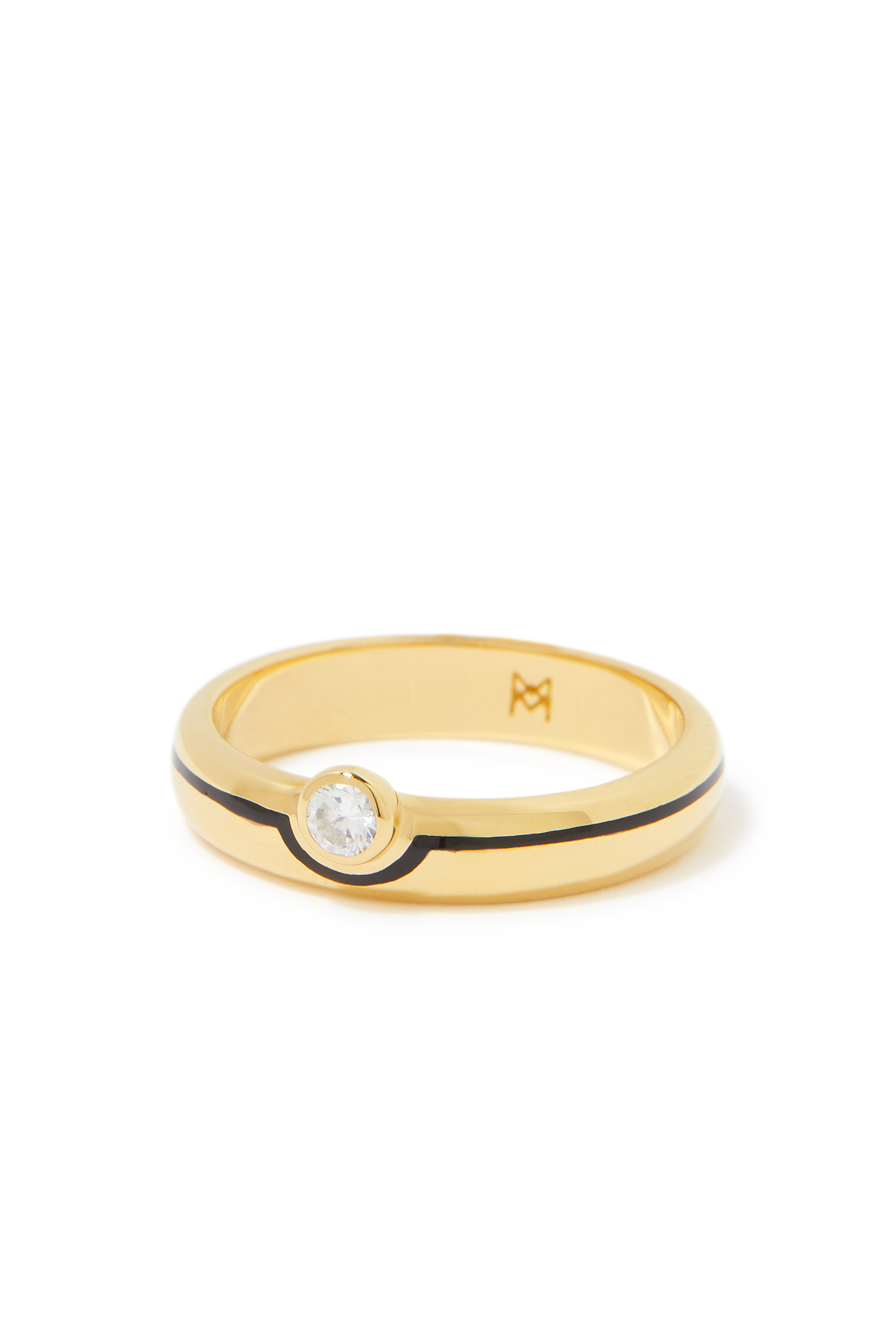 Byline Stacking Band Ring, 18k Gold-Plated Sterling Silver