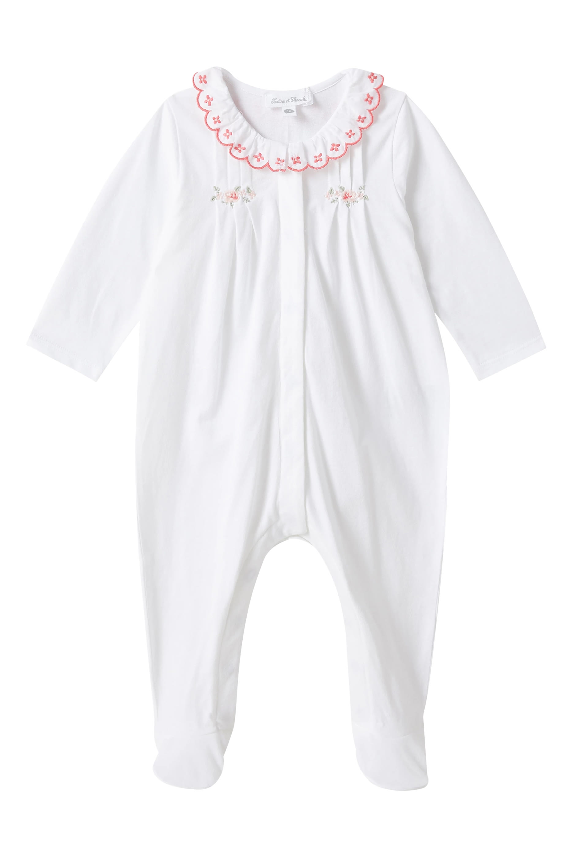 Kids Embroidered Cotton Bodysuit