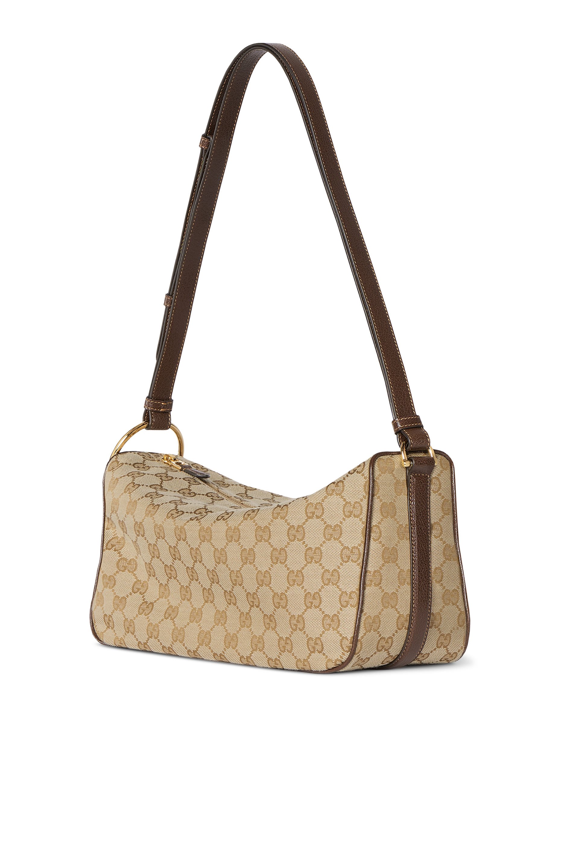 Half Horsebit Medium Shoulder Bag 