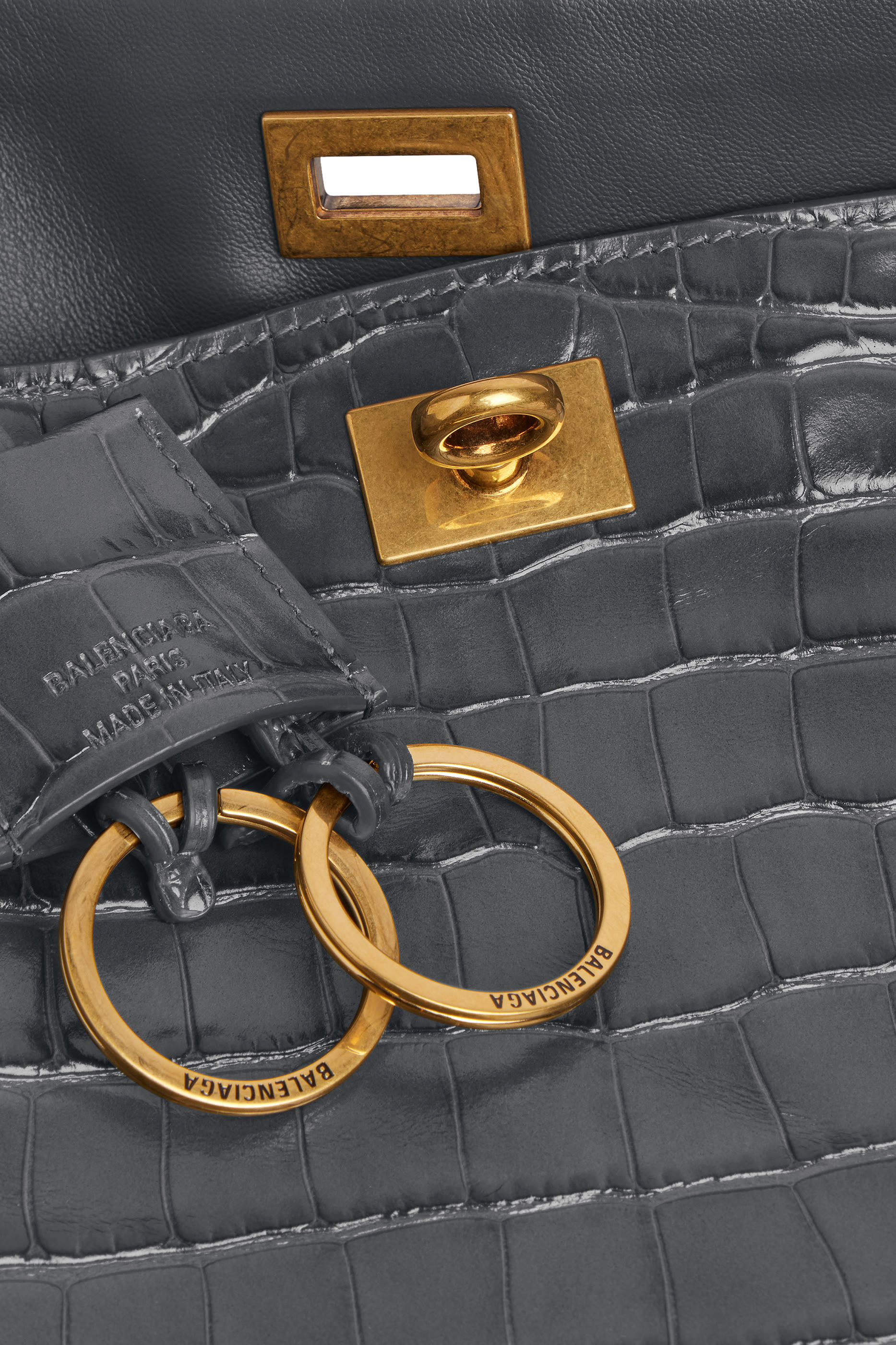 Rodeo Croc Embossed Handbag Small